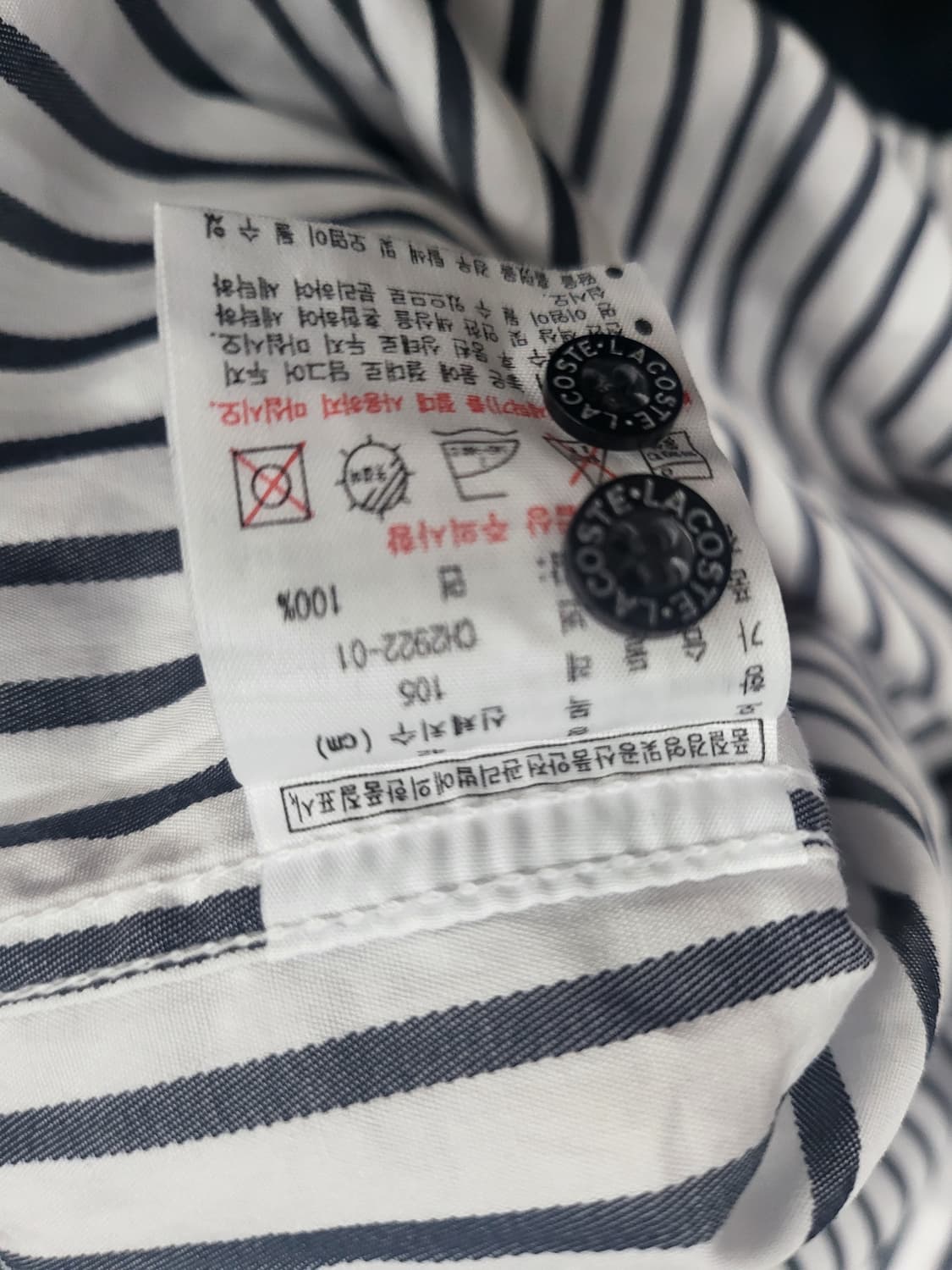 라코스테 105 셔츠 상품이미지3