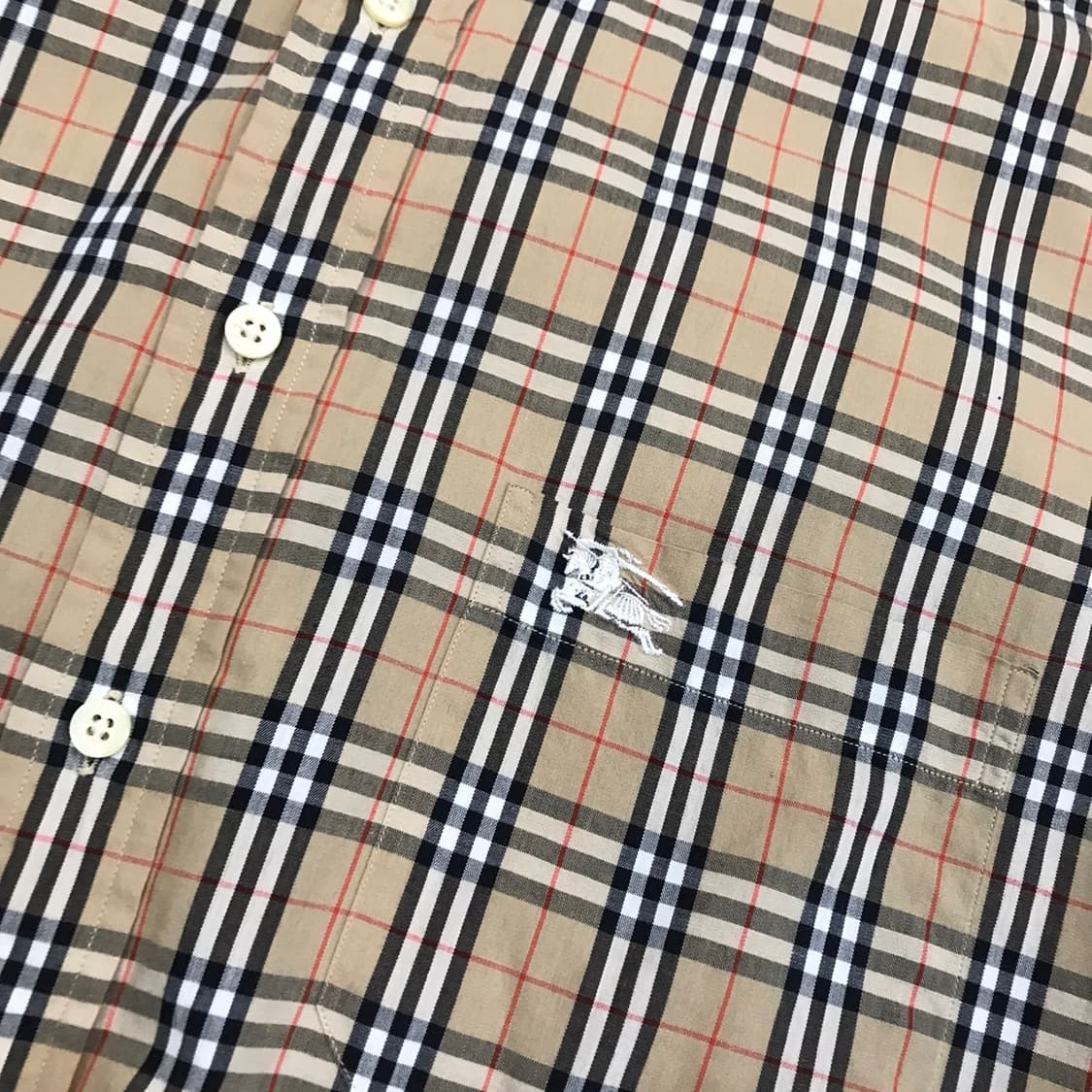 버버리 노바체크 반팔셔츠 상품이미지3