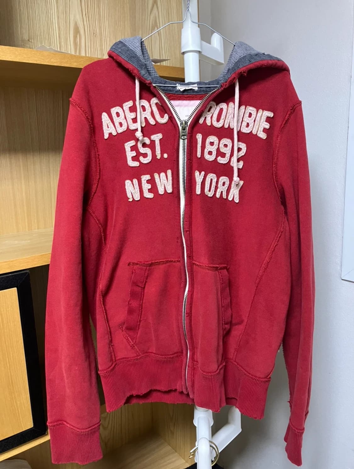 아베크롬비 후드집업 아담스마운틴 L 상품이미지2