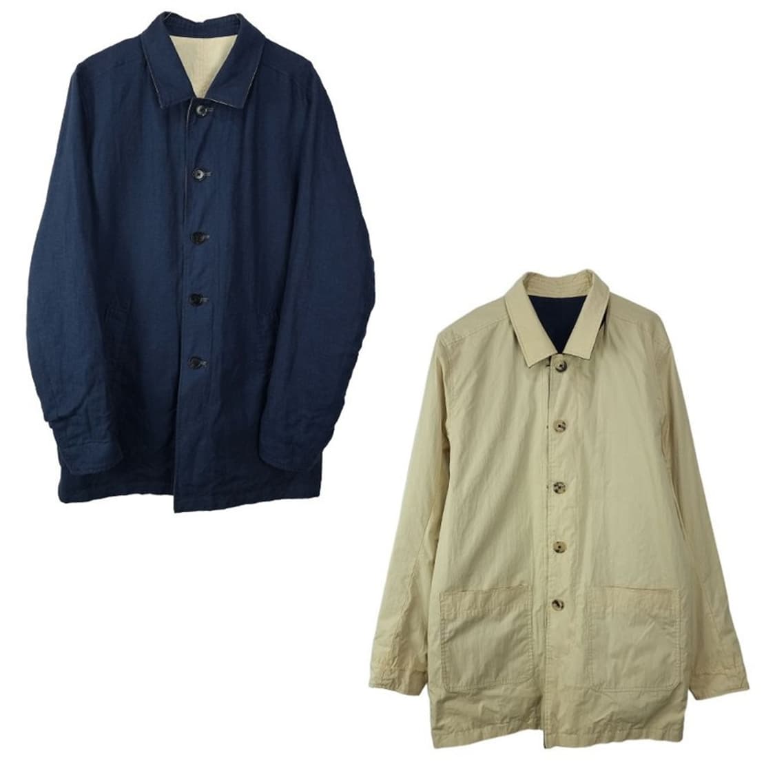 [아베크롬비] 리버시블 양면 하프 트렌치 코트 M20032 상품이미지2