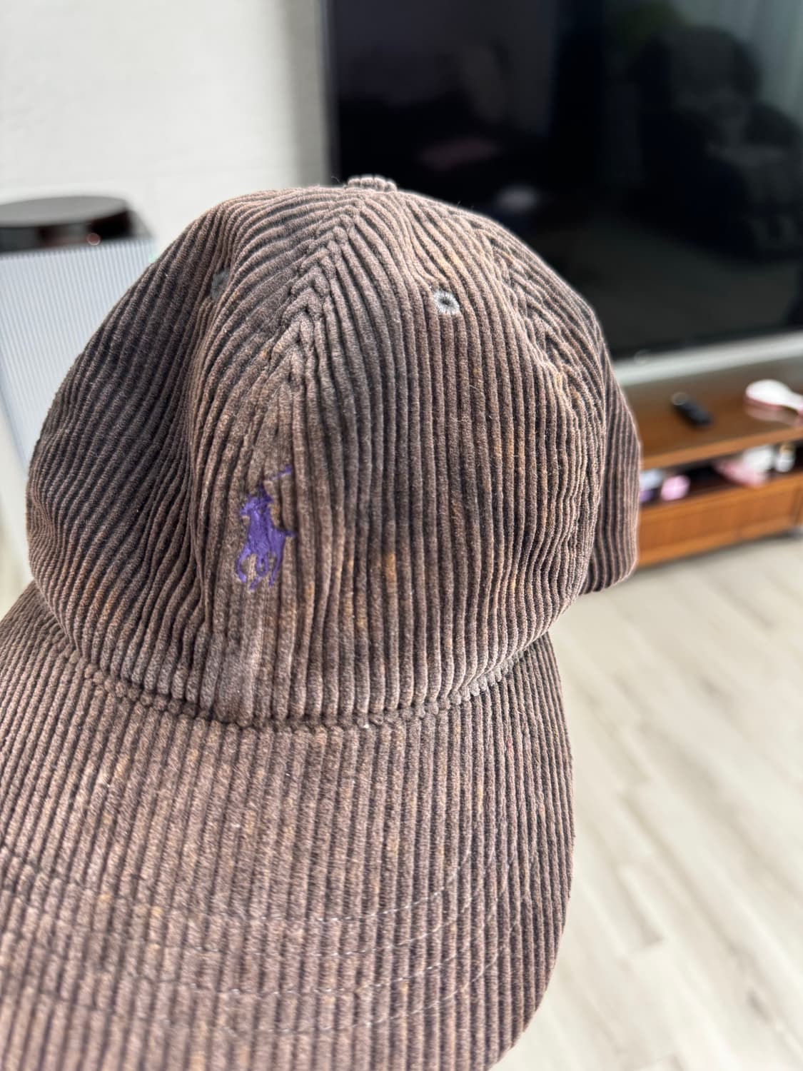 폴로 랄프로렌 코듀로이 브라운 볼캡 상품이미지6