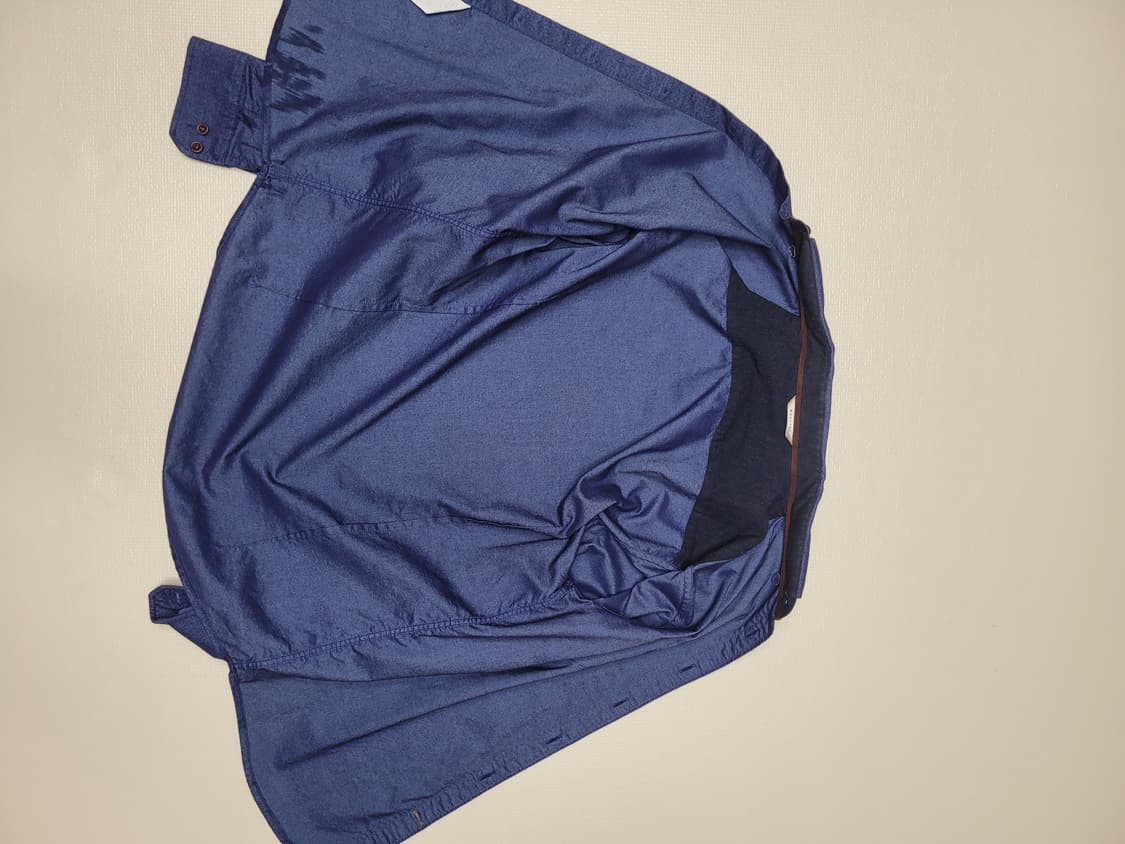 맨스타 Manstar 남자 드레스셔츠 100 블루네이비 상품이미지8