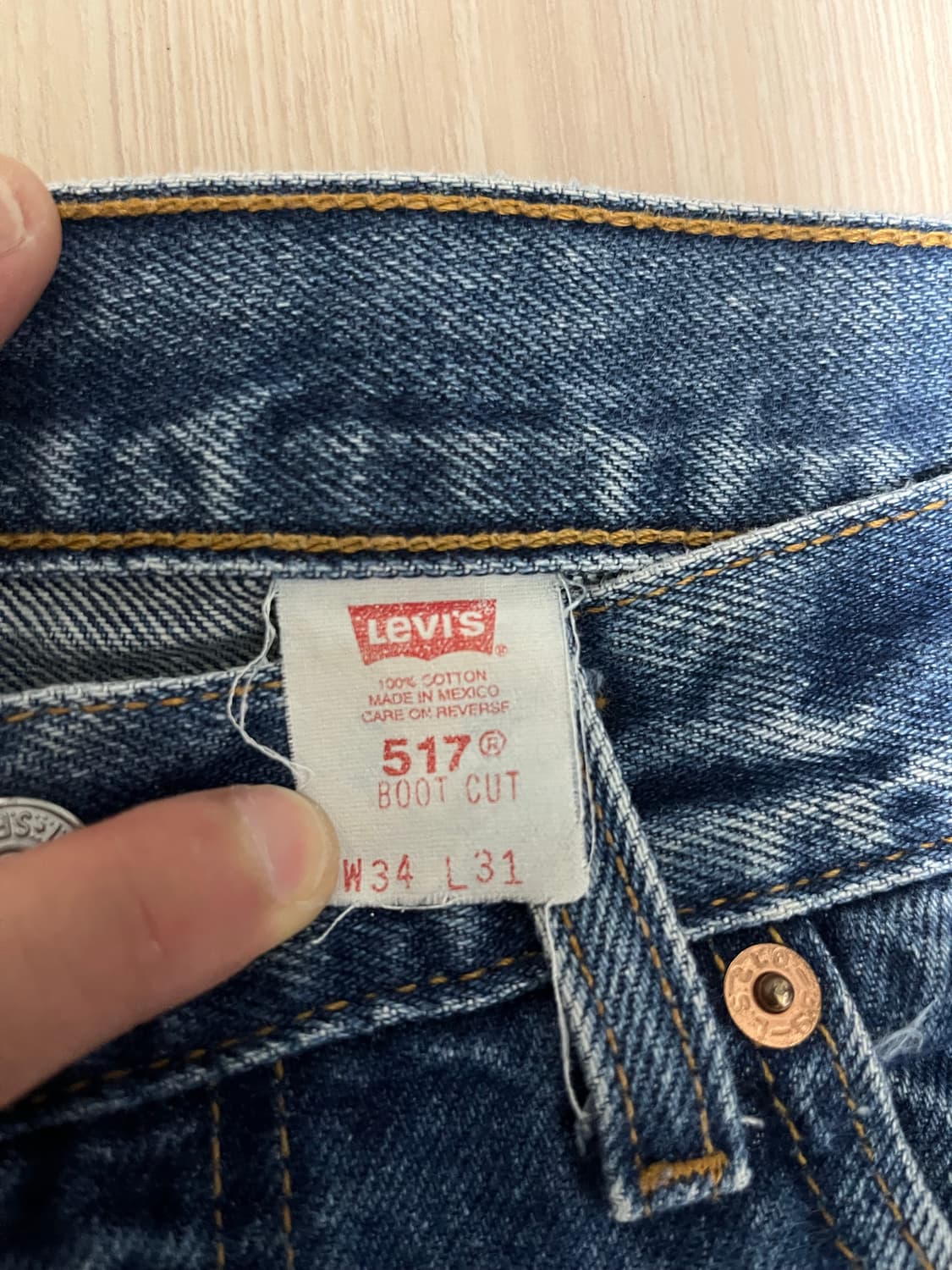 리바이스 517 연청 상품이미지2