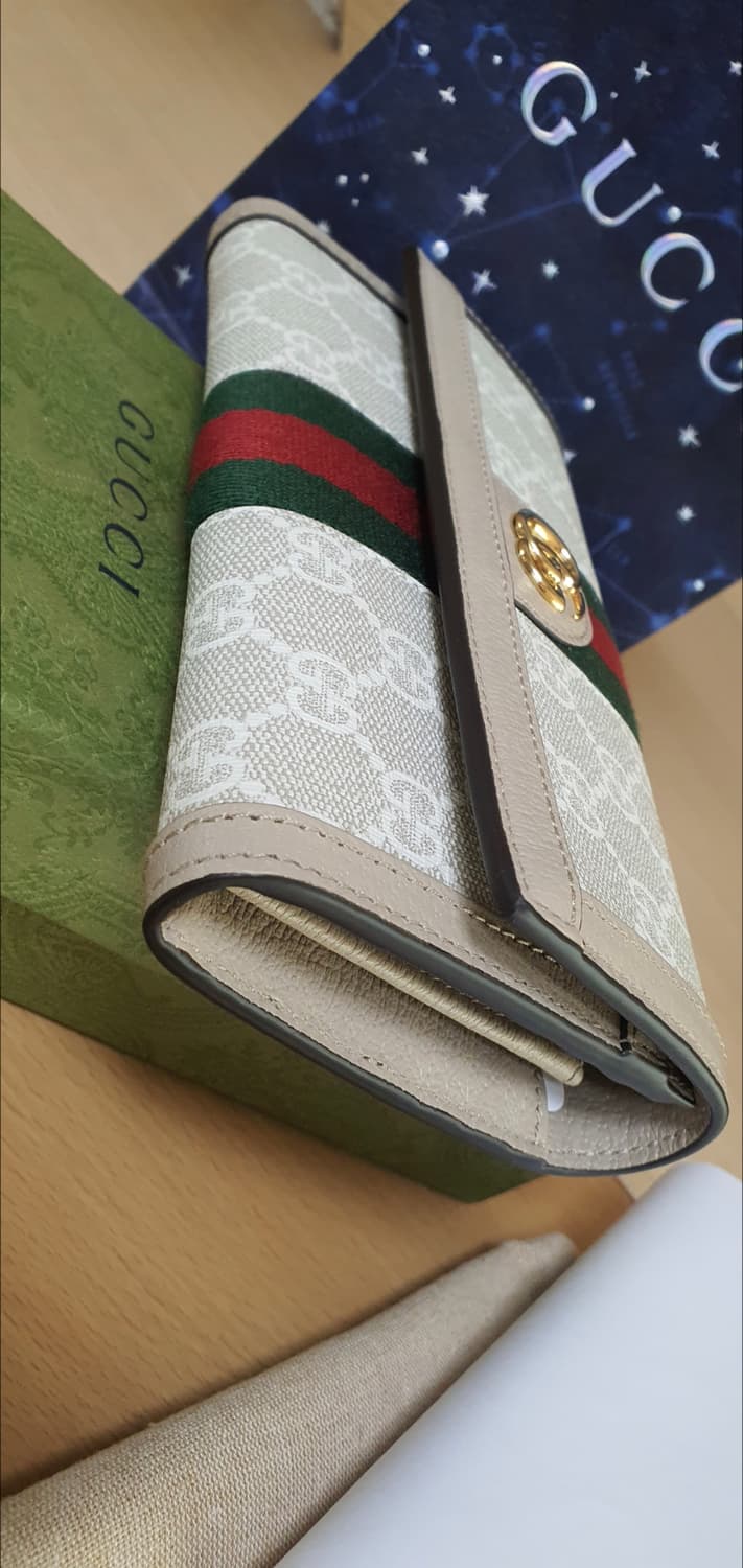 (미사용)구찌 오피디아 신형 장지갑/지갑 새상품급 정품(감정O) 상품이미지7