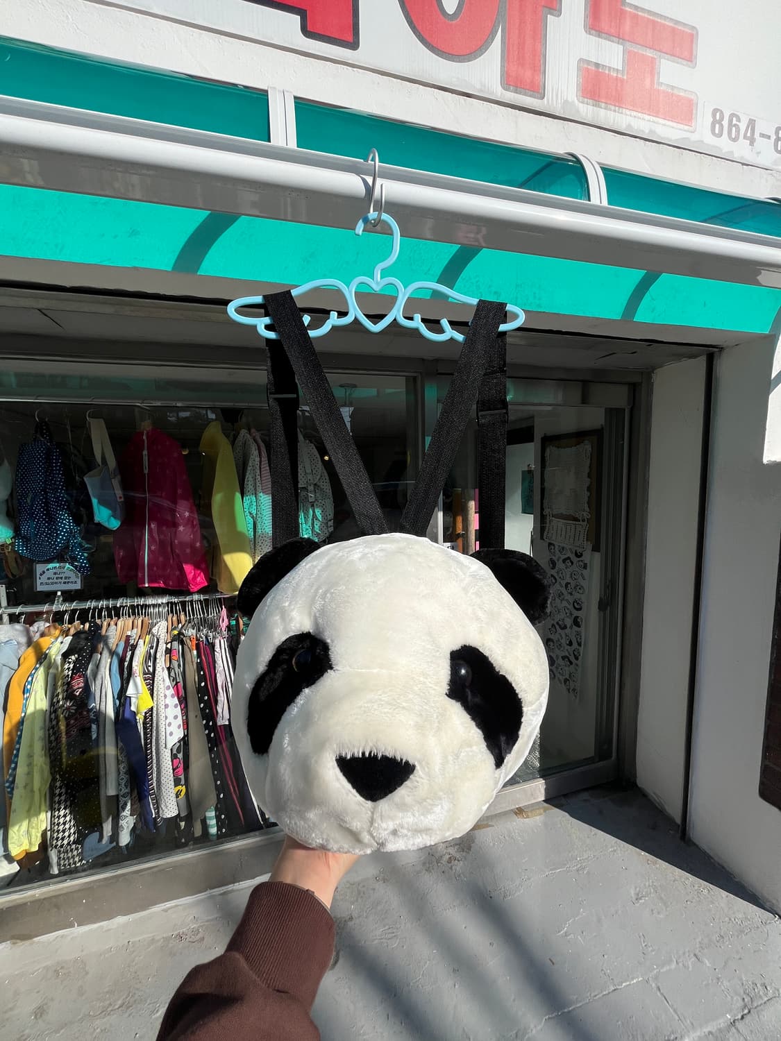 팬더 머리 백팩 🐼 상품이미지9