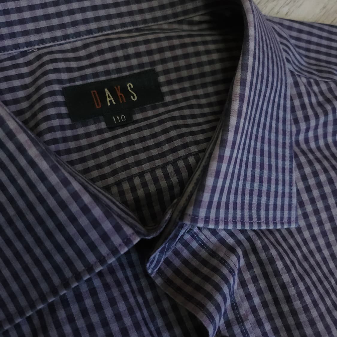 닥스 체크셔츠 남방 105-110 상품이미지5