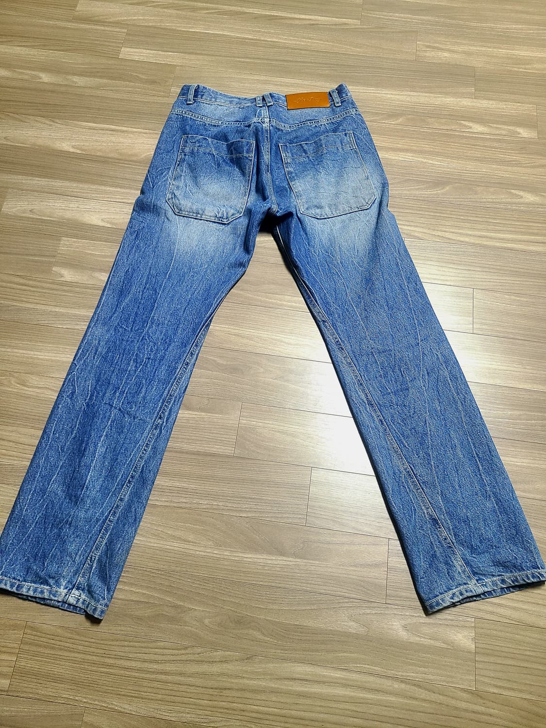 [S]애프터 프레이 슬래시 썬더 워시드 데님 진스 상품이미지4