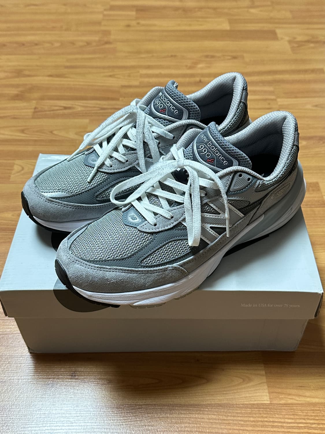 [3회착] 🇺🇸 뉴발란스 Made in US 990v6 그레이 상품이미지1