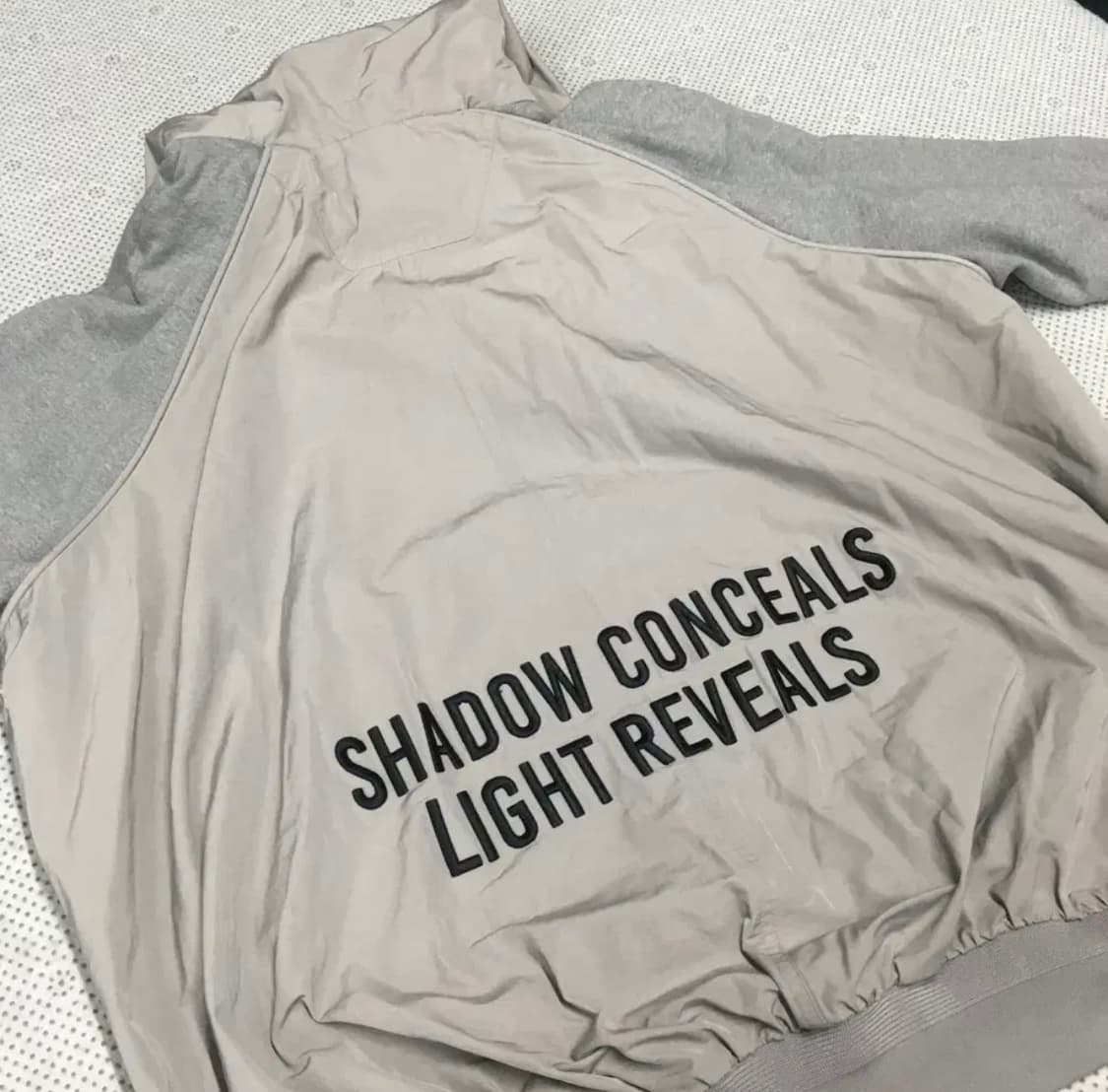 준지 나일론 스웻 나일론 샘플 후드티 AA02 상품이미지6