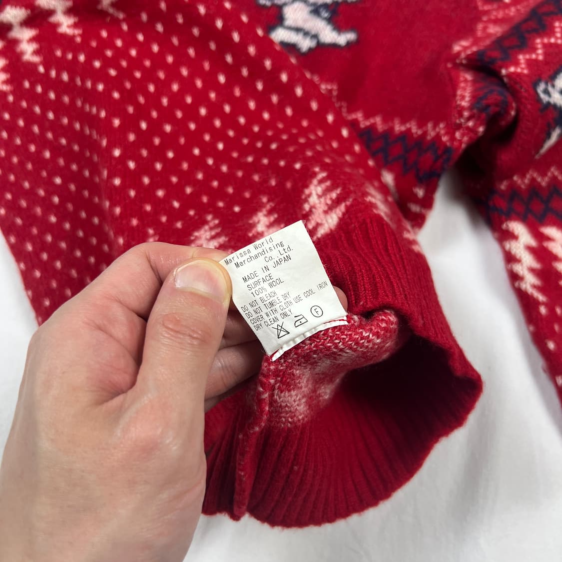 90‘s 그레이트풀데드 grateful dead 댄싱베어 니트 스웨터 상품이미지9