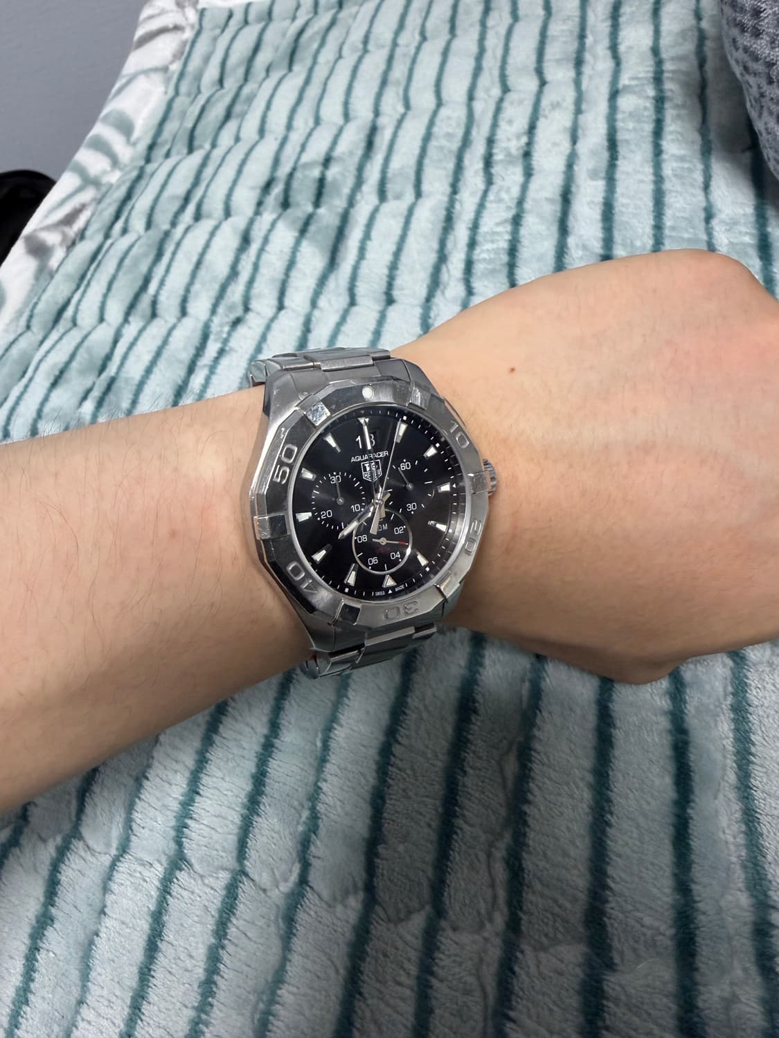 아쿠아레이서 크로노그래프 쿼츠 43mm 상품이미지2