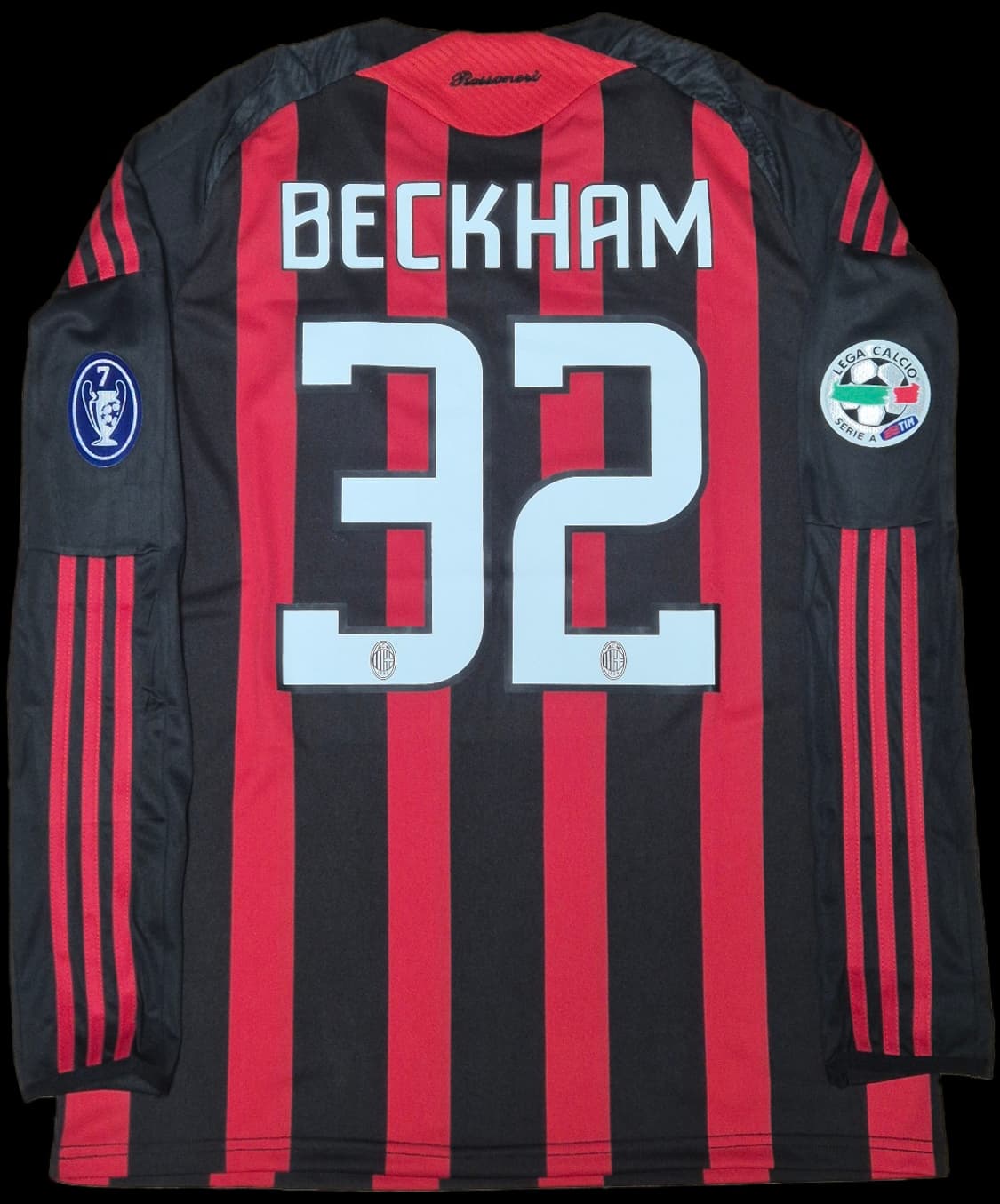 레트로)08-09시즌 AC밀란 데이비드 베컴 긴팔 유니폼 L 상품이미지1