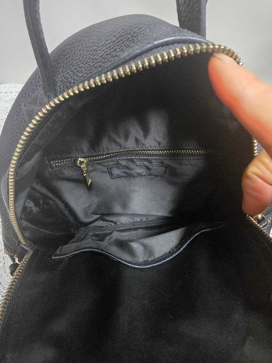 마리끌레르 가죽 미니백팩 상품이미지6