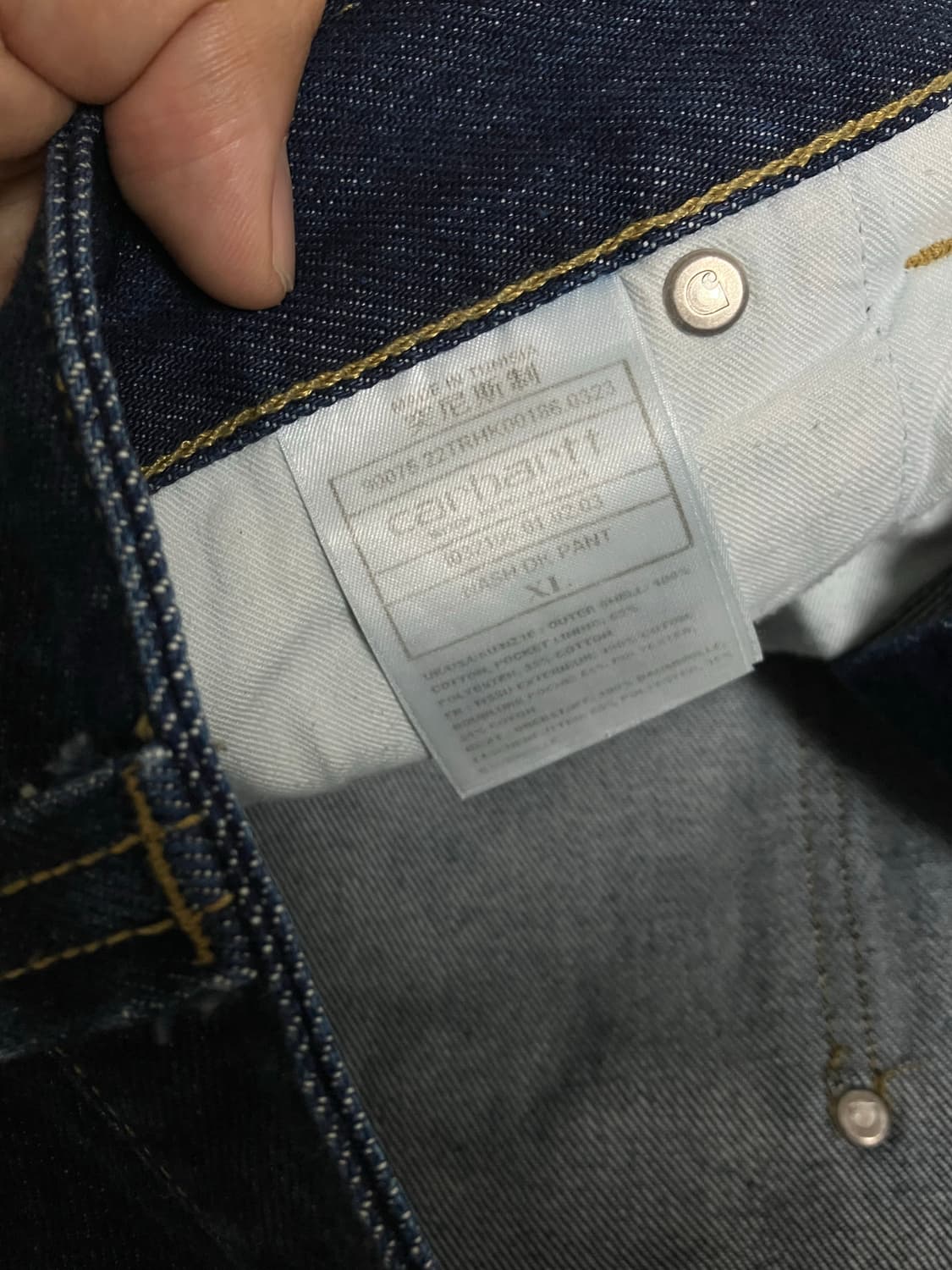 칼하트윕 내쉬 더블니 팬츠 XL 상품이미지4