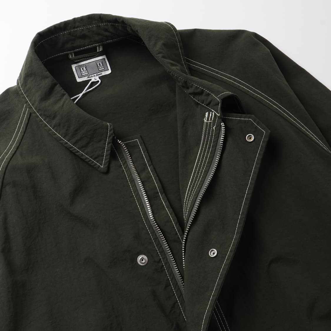 카브엠트 C.E Overdye Green Nylon Jacket 상품이미지5