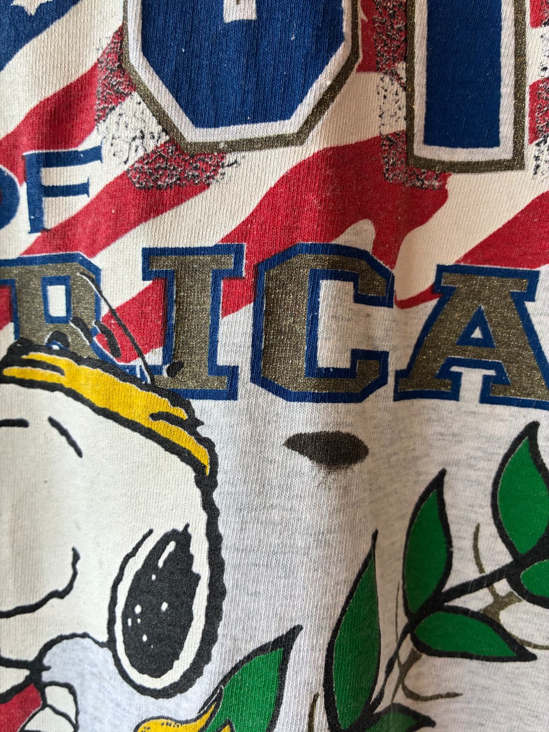 90s Vintage Snoopy Tee Made In USA 상품이미지6