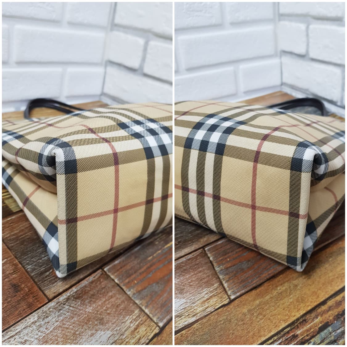 [정품] 버버리 노바체크 토트백 상품이미지7