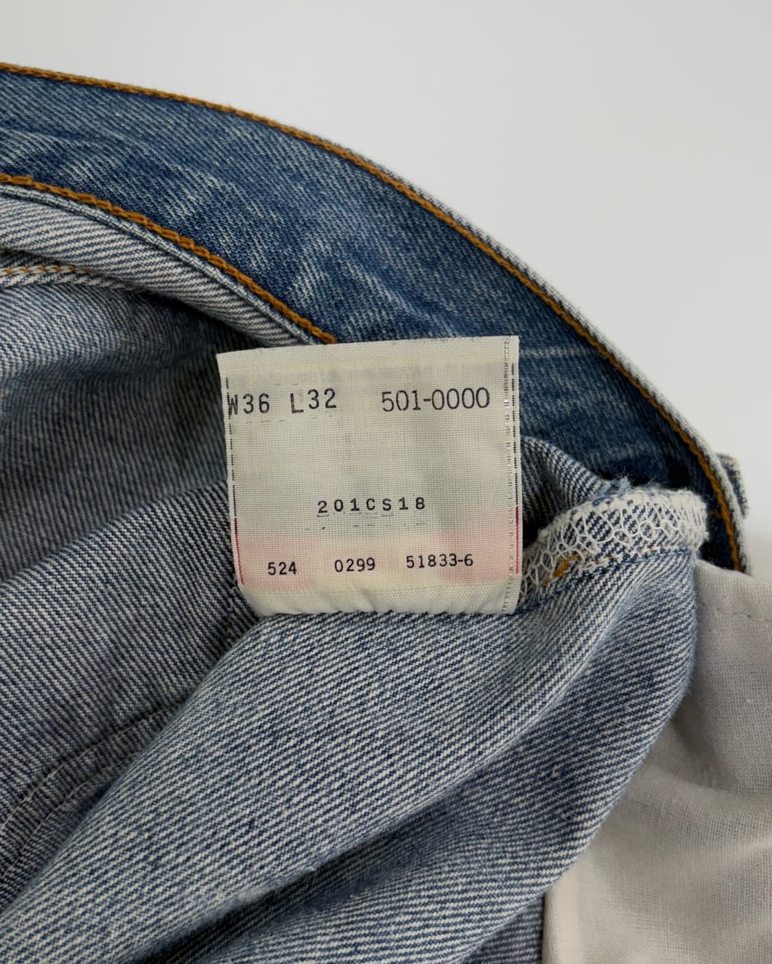 [34인치]리바이스 90s USA 501xx 데님 팬츠 상품이미지8