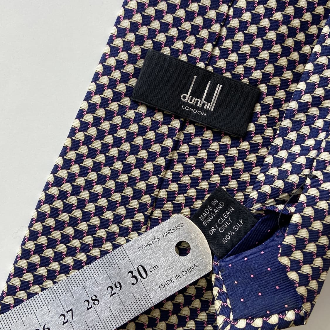 던힐(dunhill) 명품 정품 넥타이 8.8cm 상품이미지5