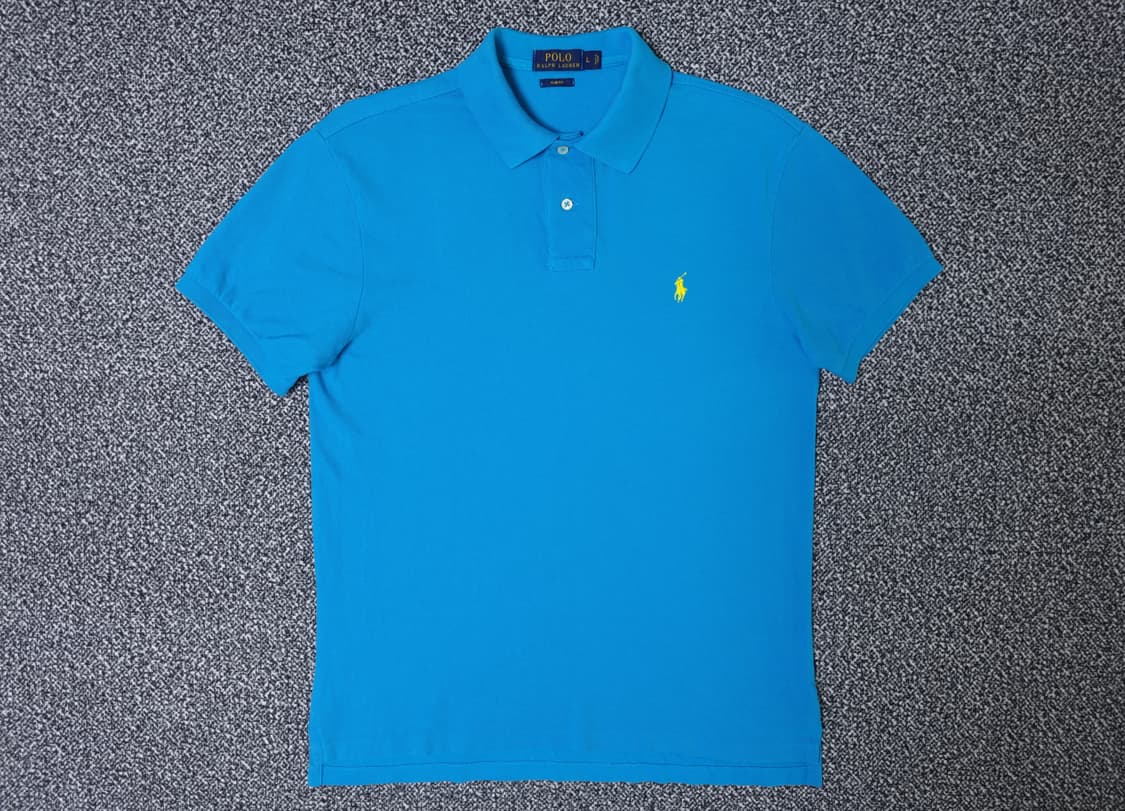 [무료배송][100]폴로 남성용 피케 반팔티 카라티 상품이미지1