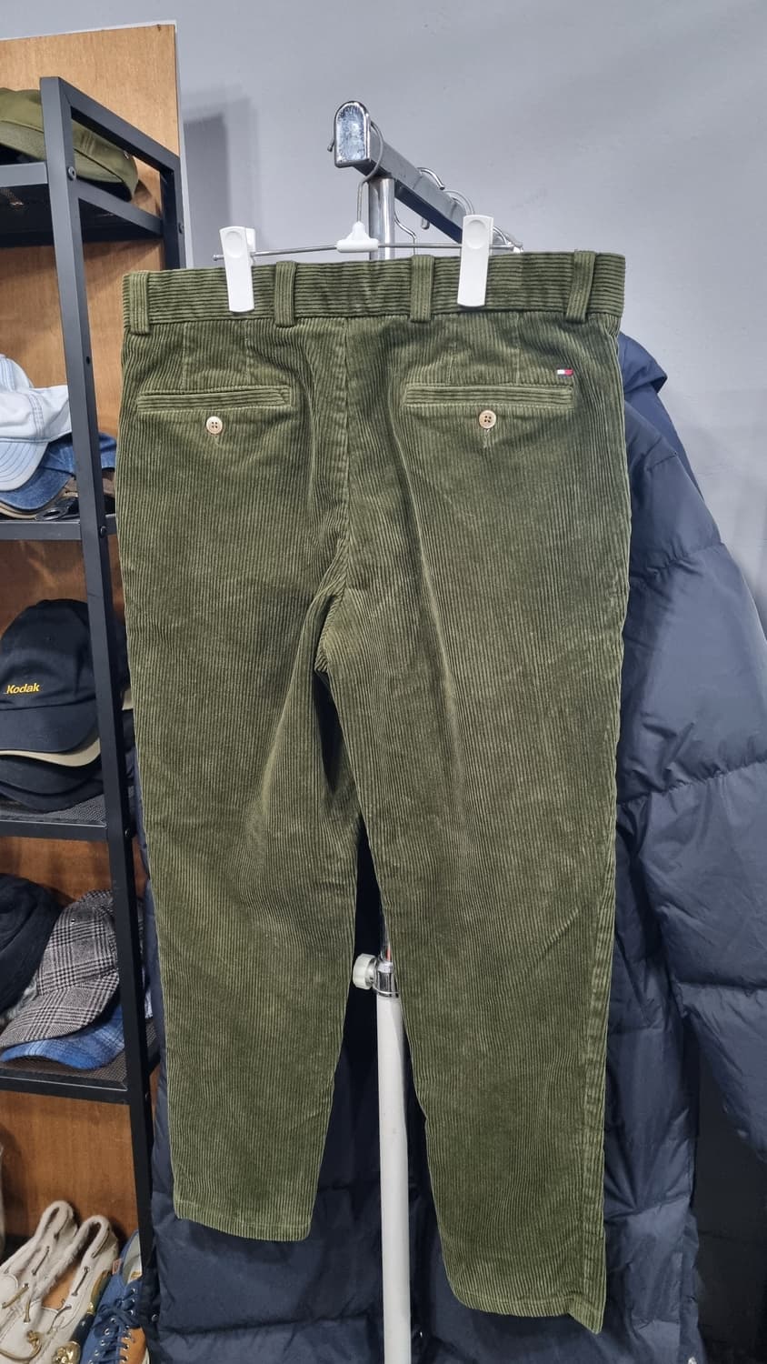 타미 릴렉스 테이퍼스드핏 골덴바지 카키 32 상태A급 상품이미지3