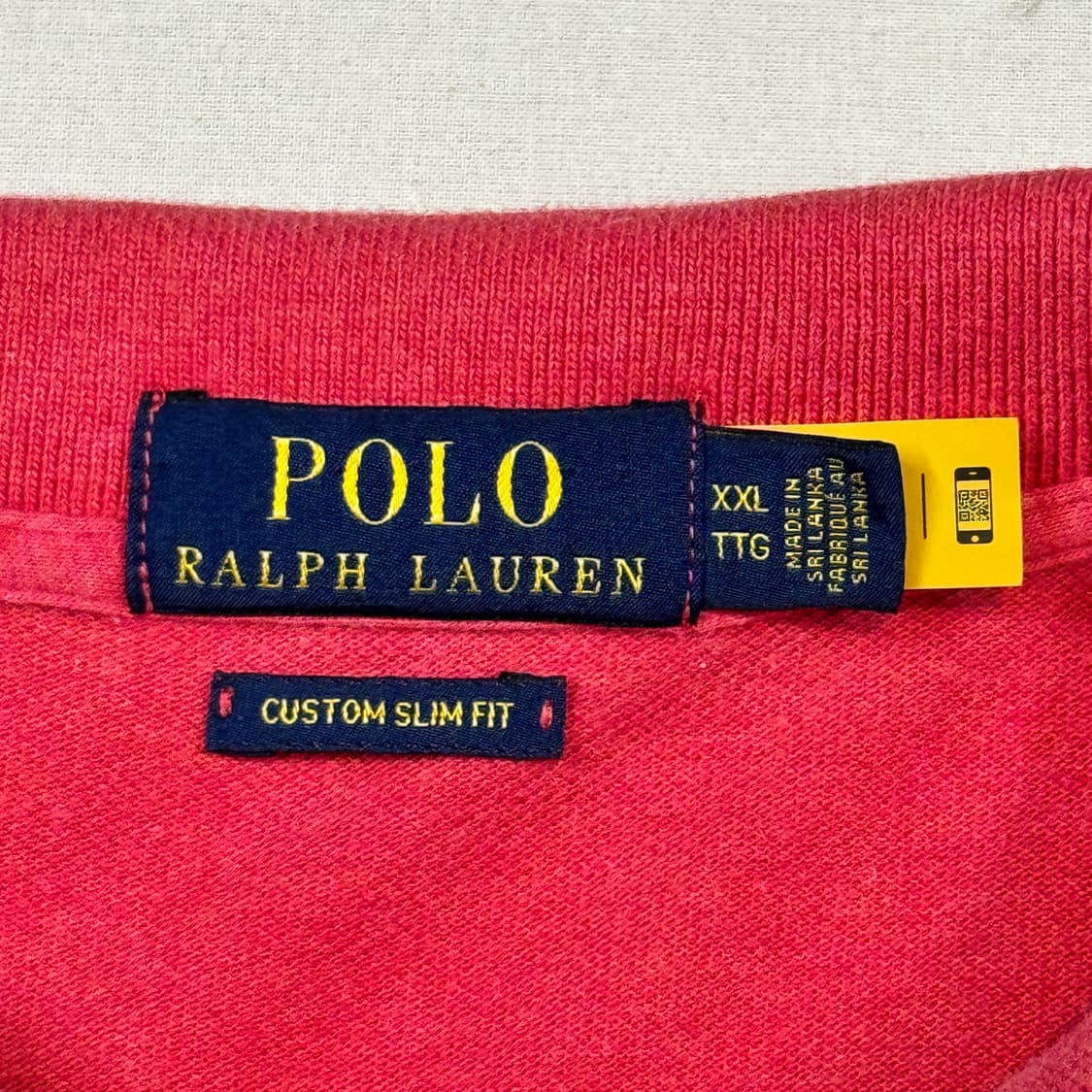 XXL) 폴로 랄프로렌 클래식 반팔 카라티 PK 신형 큐알탭 상품이미지6