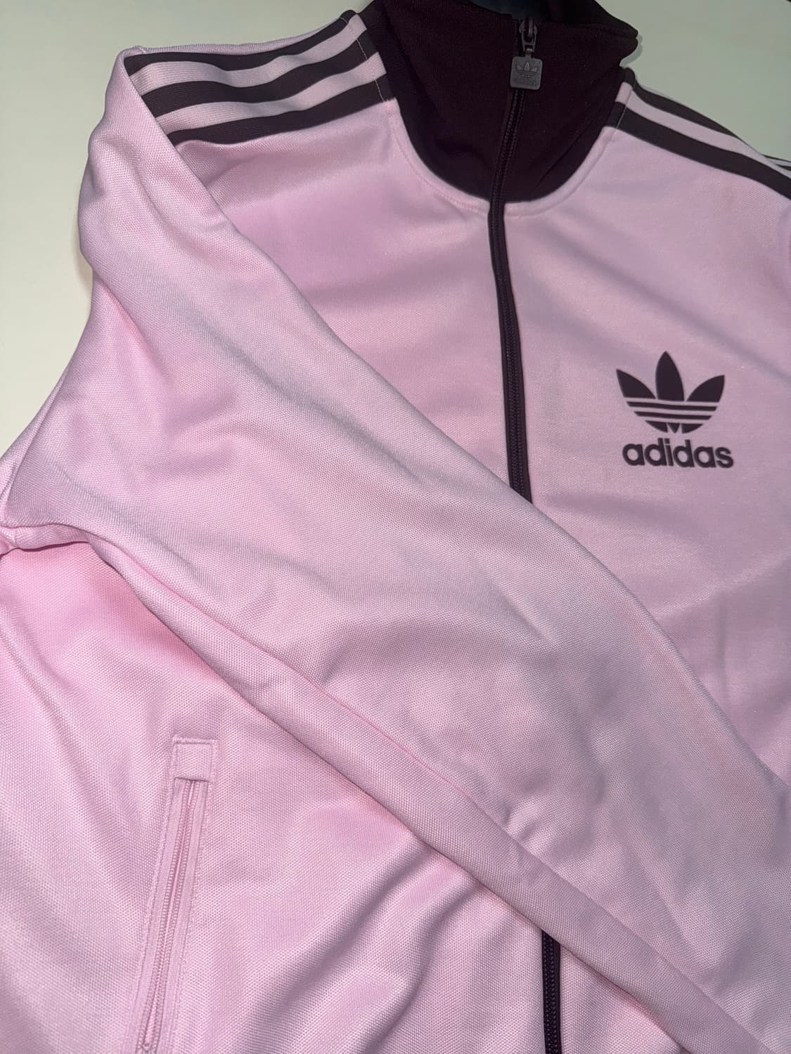 아디다스 바켄바우어 핑크 브라운 져지 저지  상품이미지2