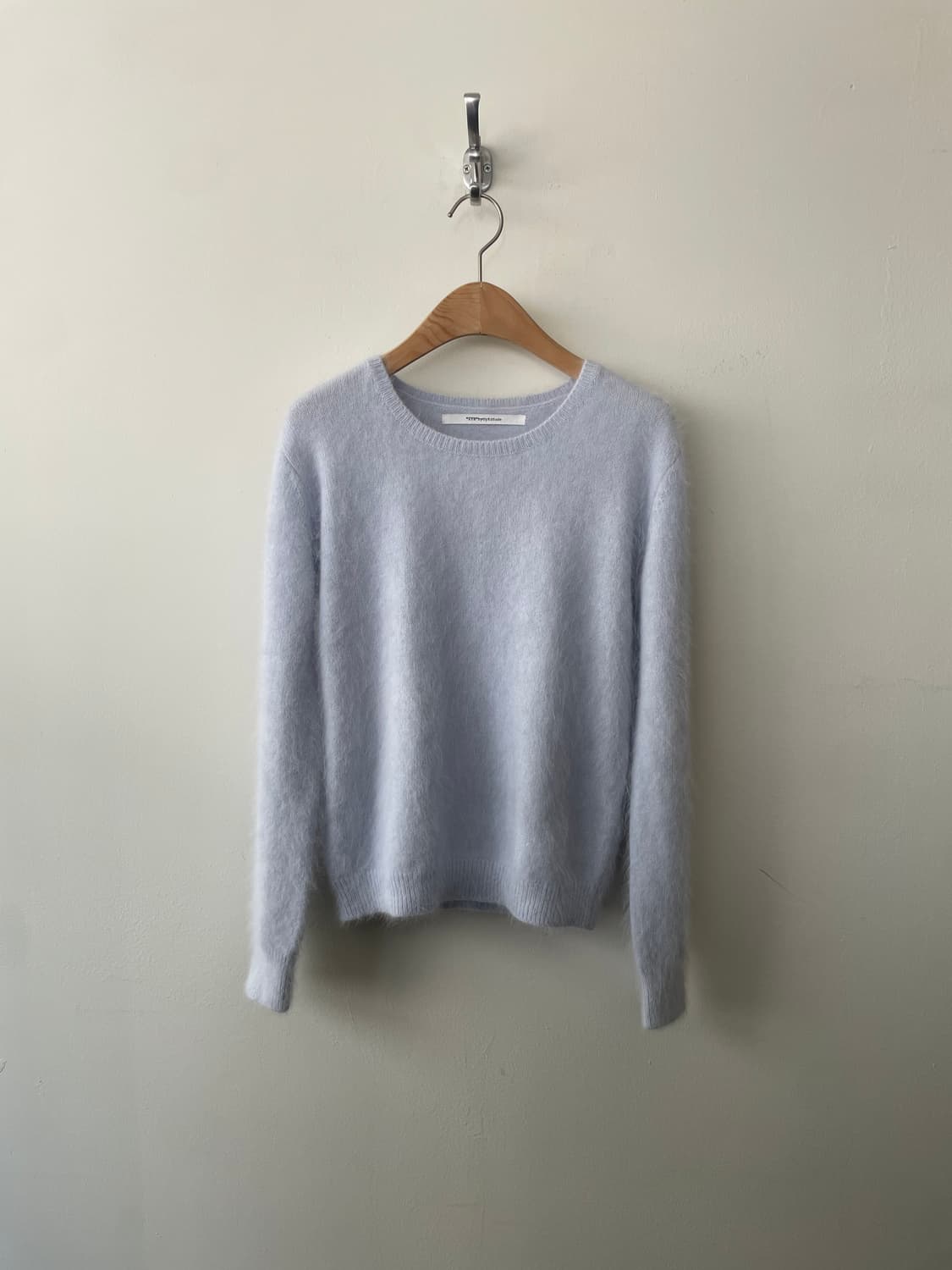 vintage crew neck angora knit 상품이미지1