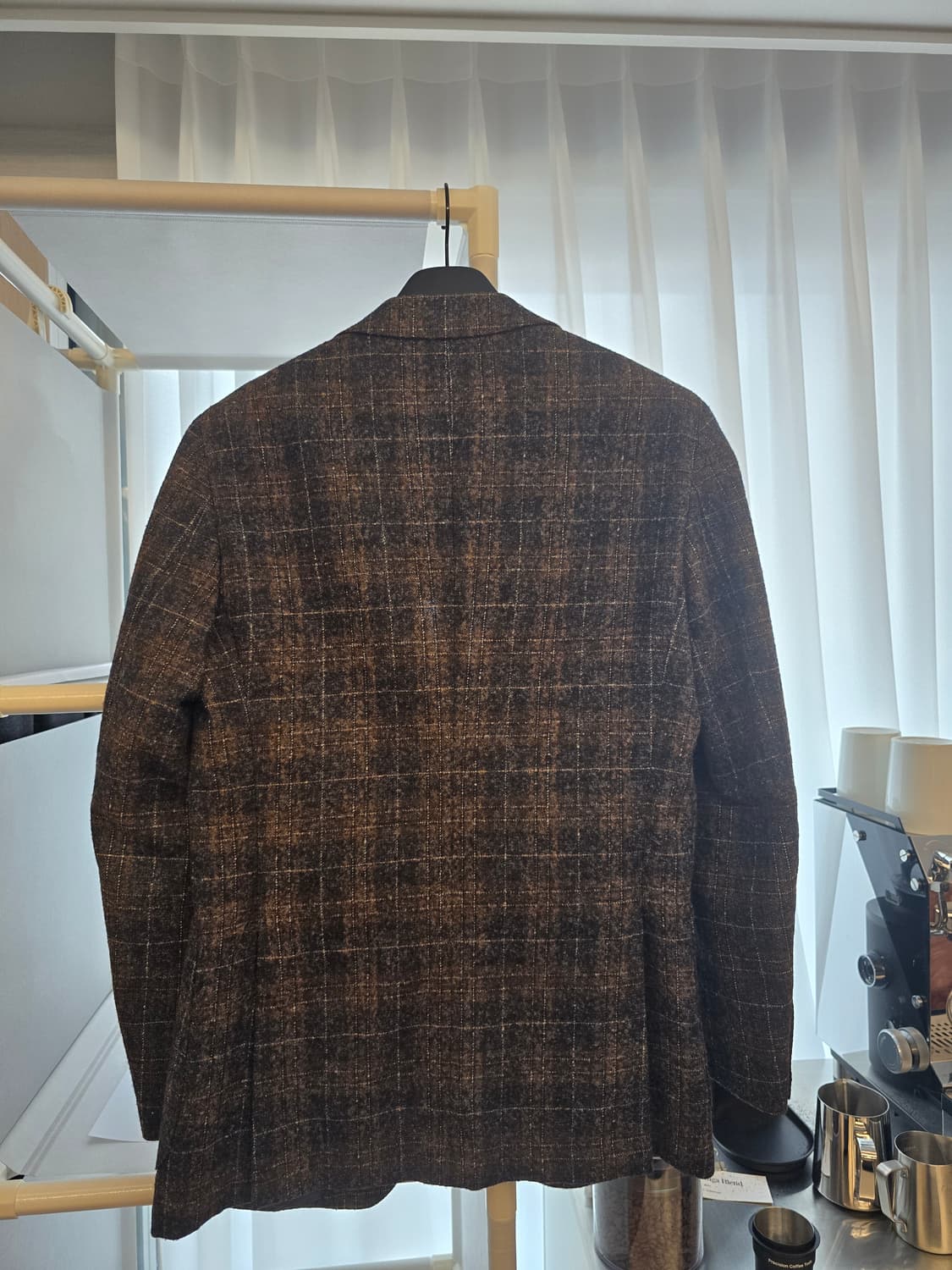 수트서플라이 하바나 체크 스포츠재킷 46 상품이미지2