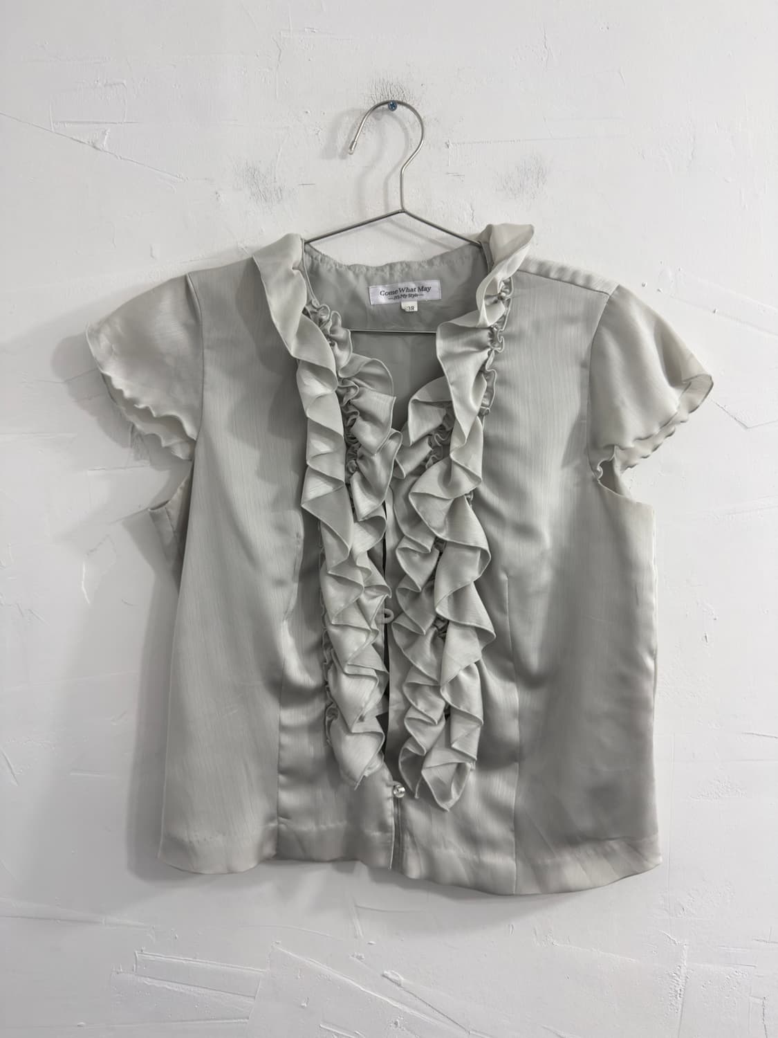 ruffle shirt 상품이미지1
