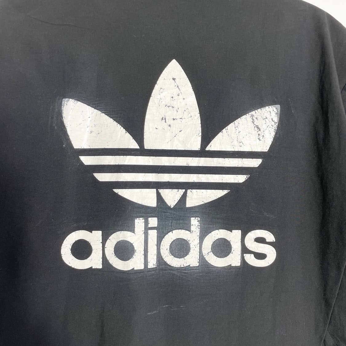 D2 아디다스 블랙 반팔 코치 자켓 100사이즈 상품이미지5