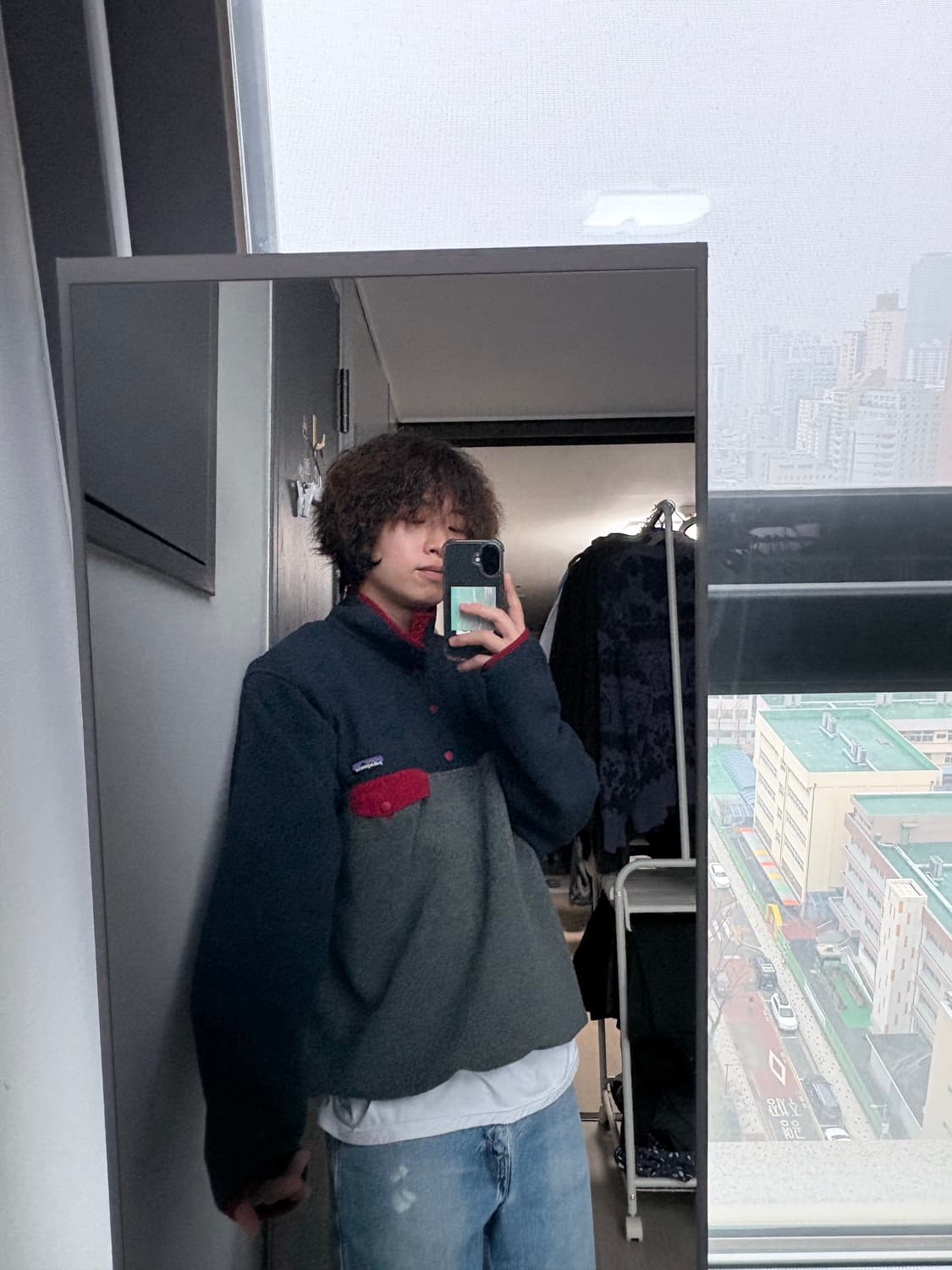 (L) 파타고니아 신칠라 네이비 그레이 투톤 상품이미지3