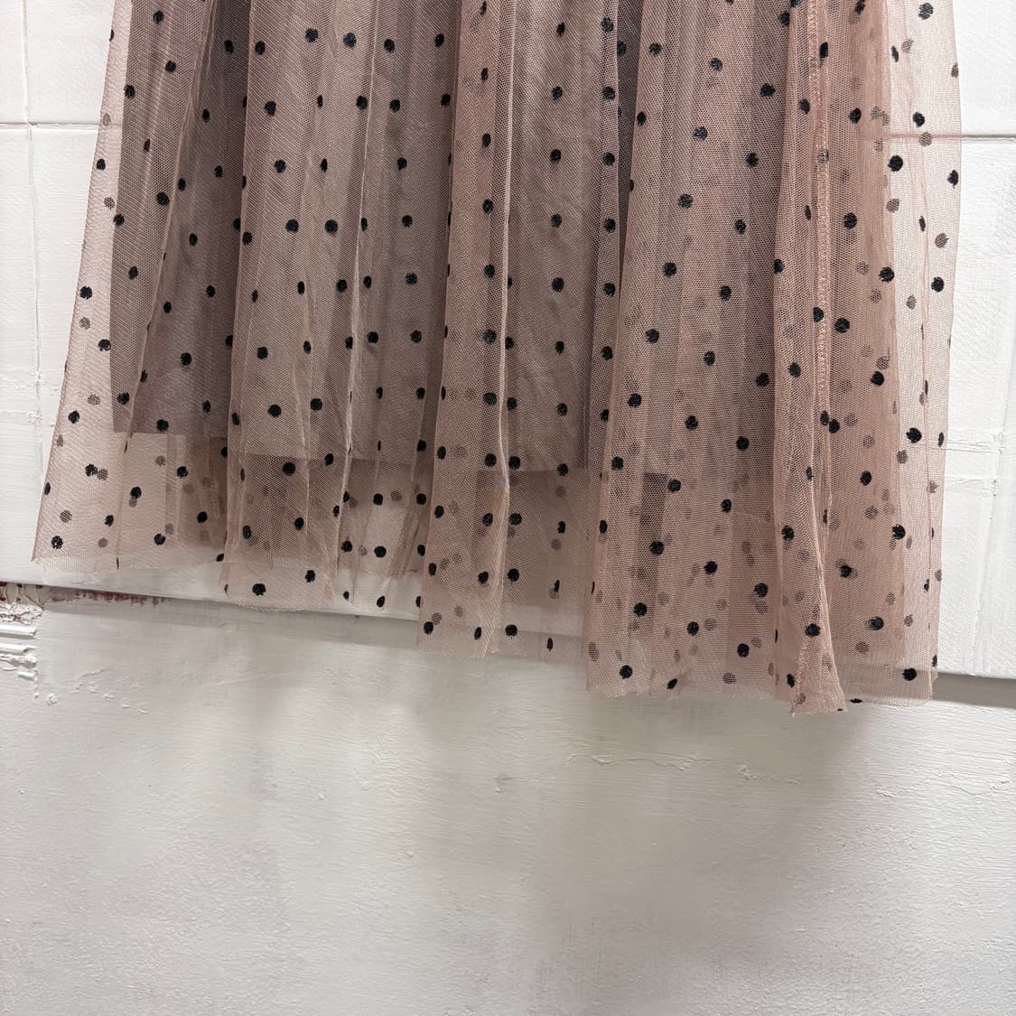 도트 샤 모리걸 히피 롱 스커트 JPN 상품이미지3