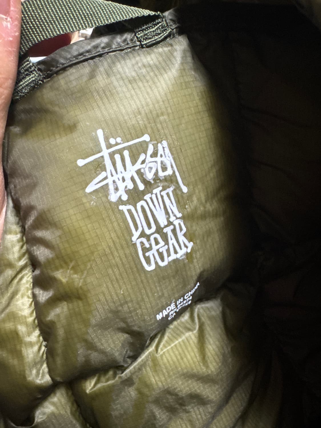 스투시 경량패딩 미드웨이트 후드 푸퍼 올리브 상품이미지6