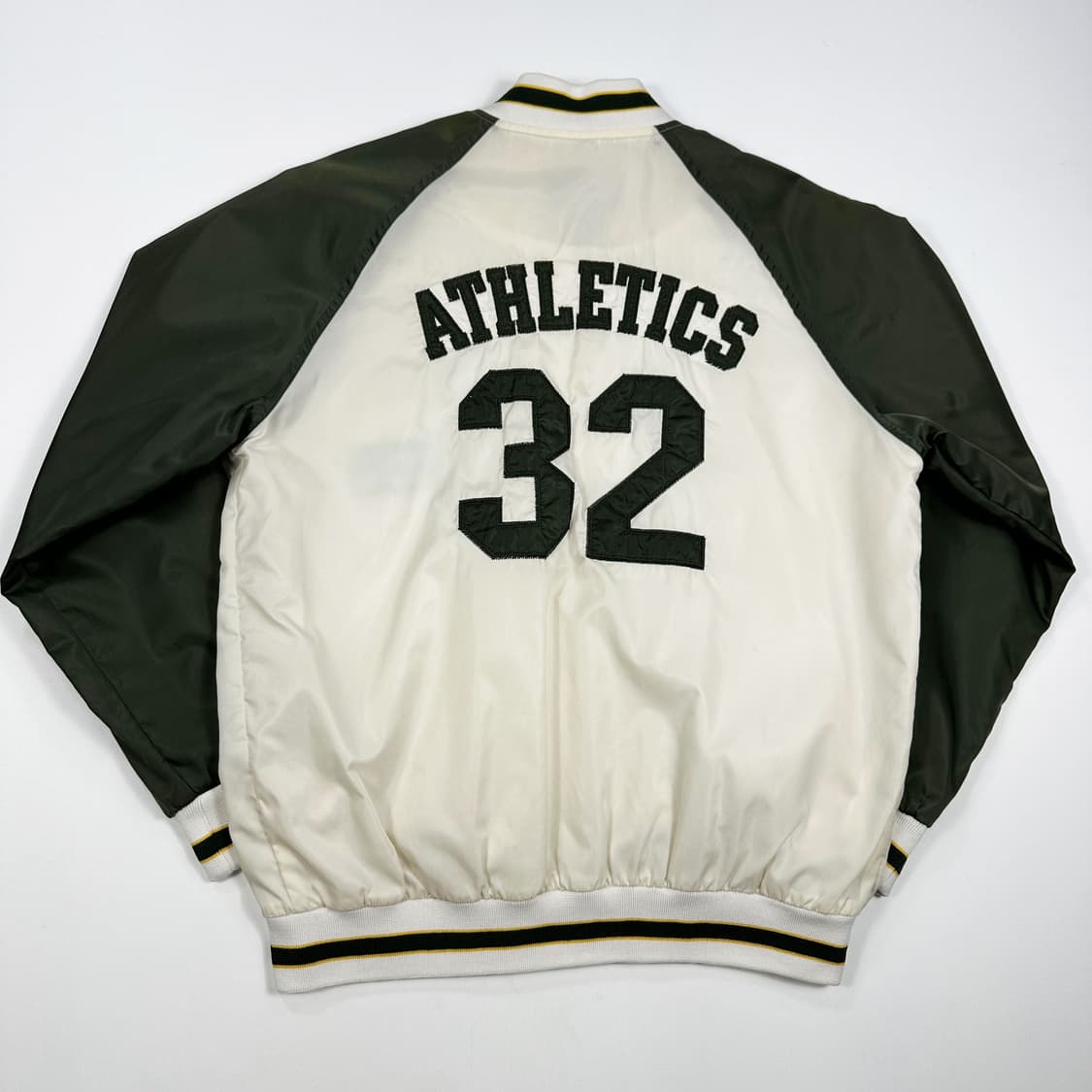 VTG 빈티지 오클랜드 애슬레틱스 바시티 스타디움 자켓 (M) 상품이미지3