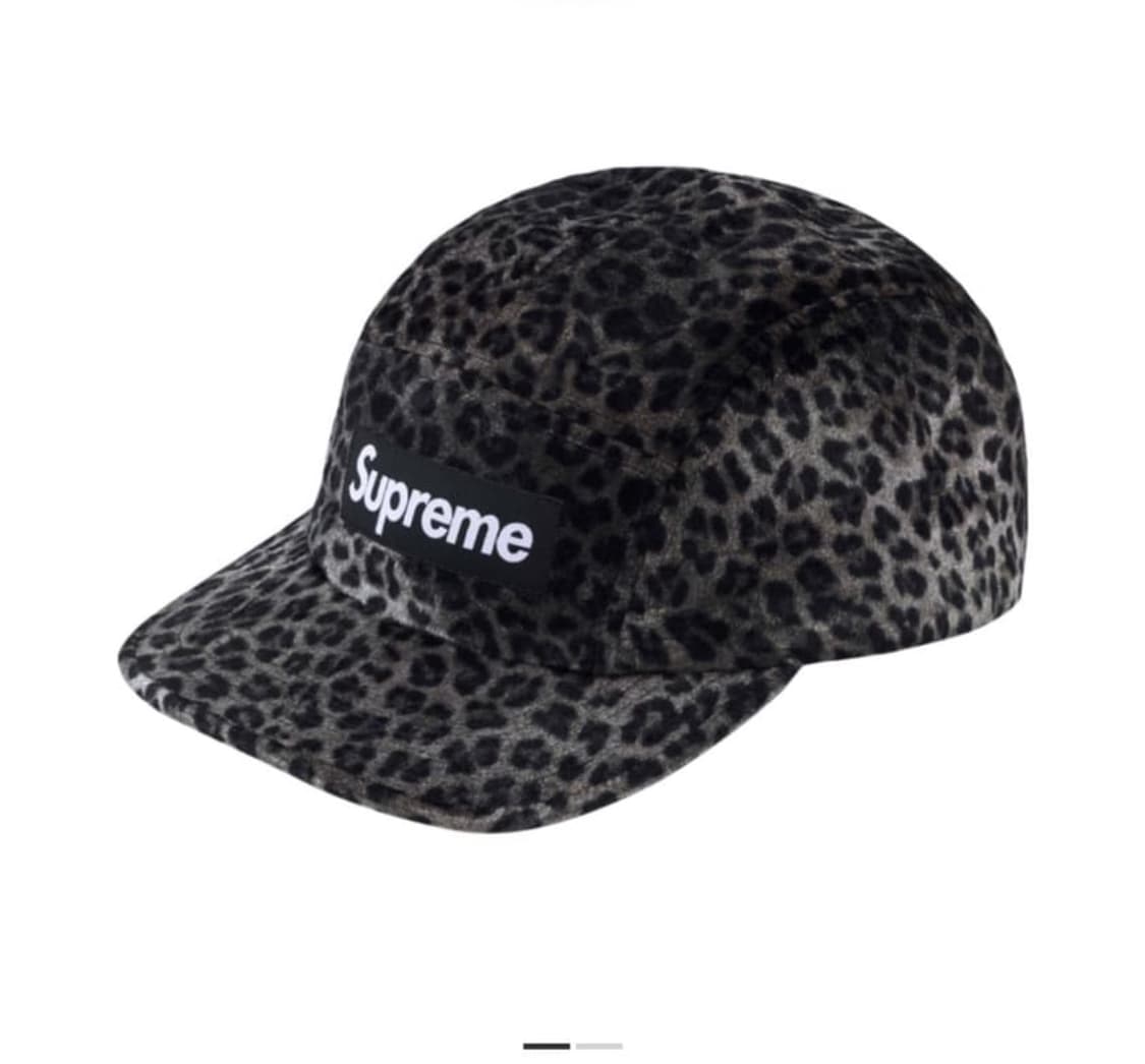 슈프림 레오파드 캠프캡 상품이미지1