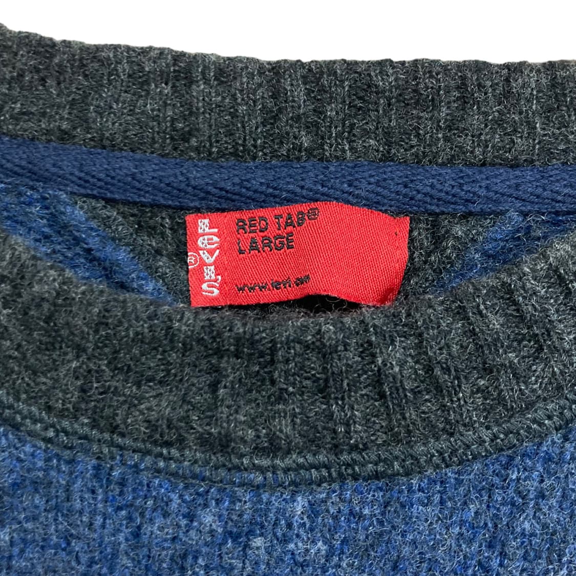 리바이스 올드 빈티지 디스트릭트 네이비 니트 M 상품이미지7