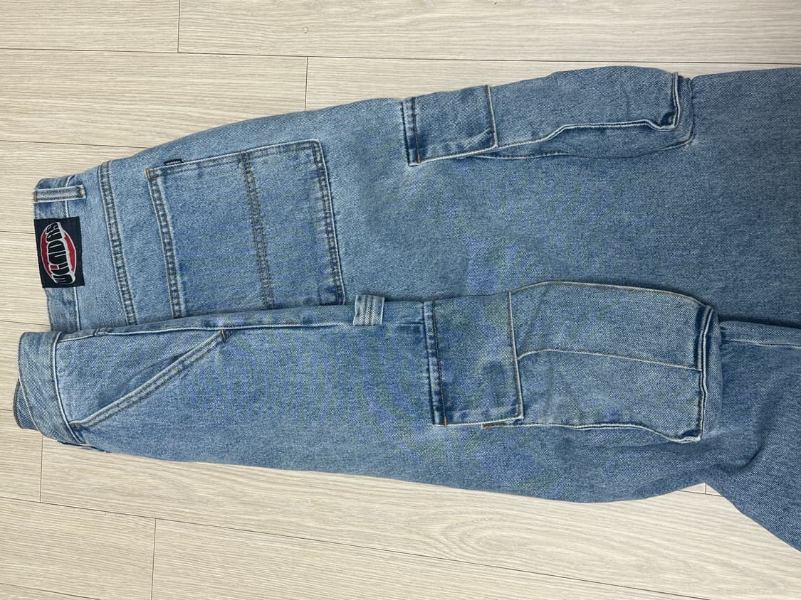 위캔더스 와이드 카고 카펜더 데님팬츠 상품이미지6