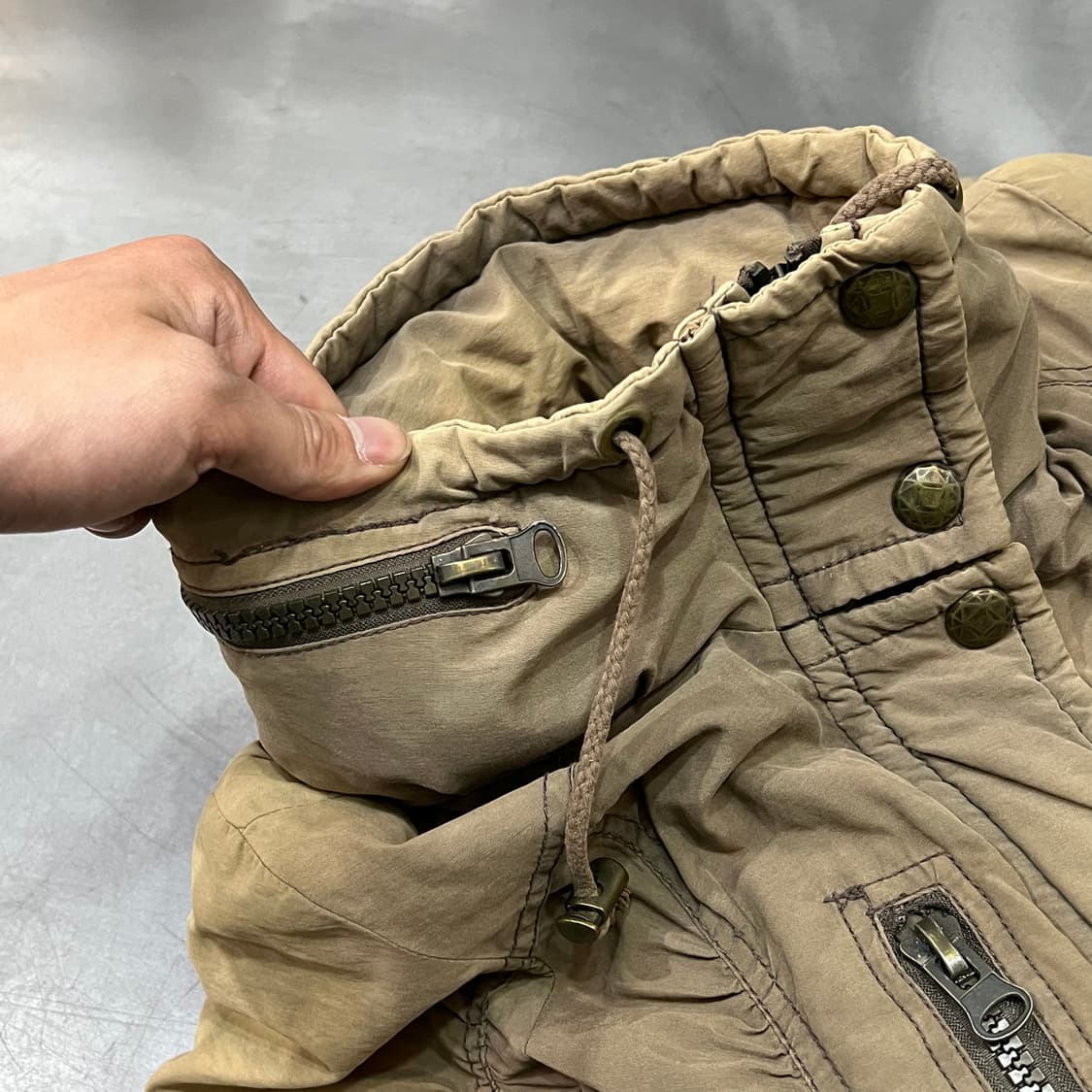  dosch 셔링 밀리터리 자켓 y16270 상품이미지7