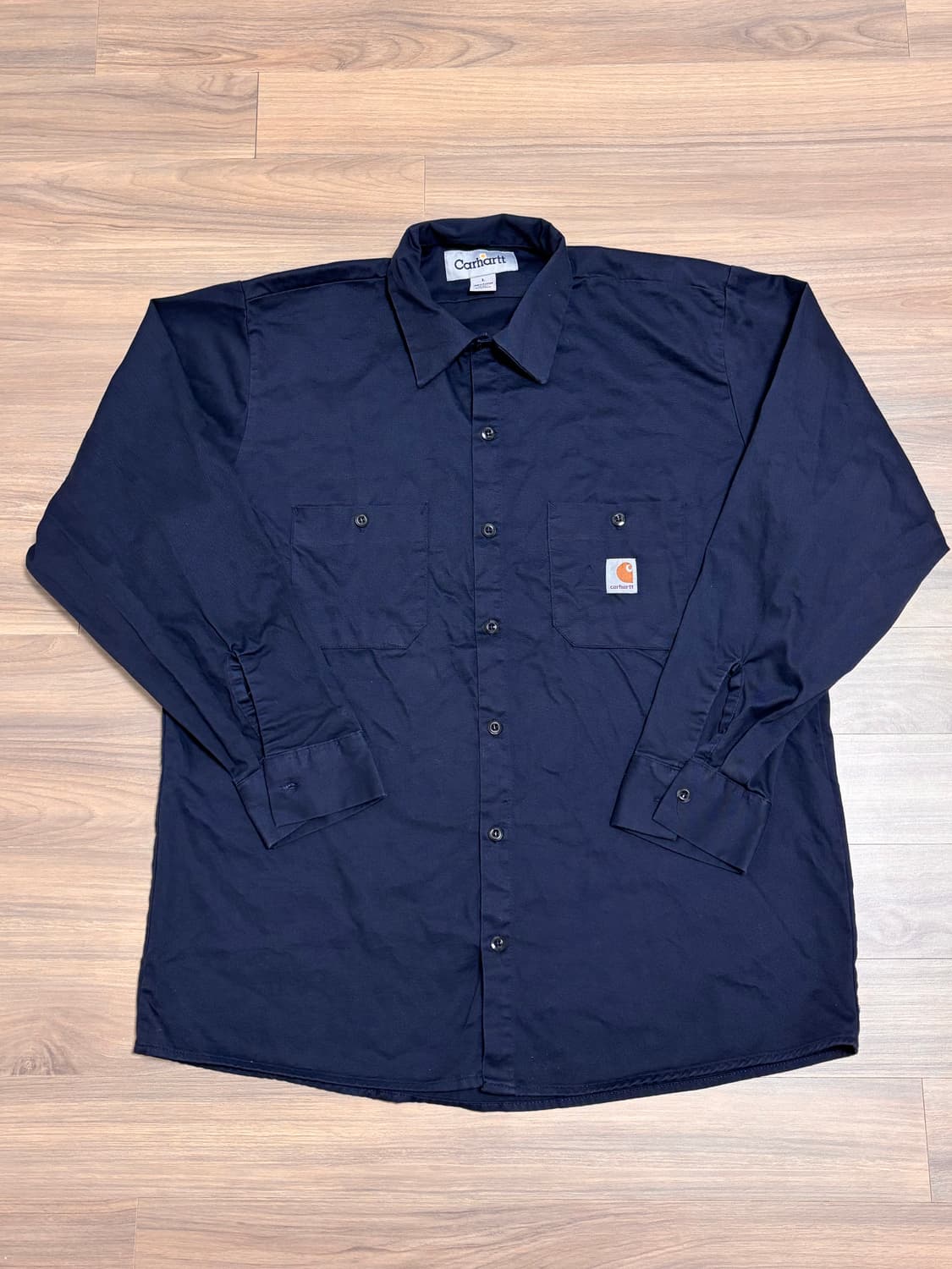 칼하트 셔츠 L 네이비 상품이미지1