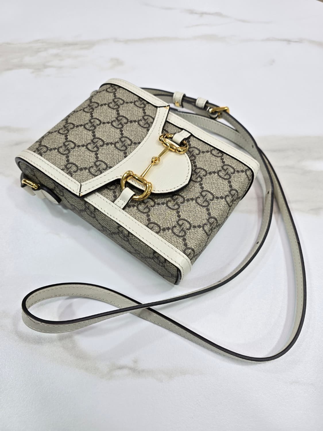 [상태최상급] 구찌 홀스빗 1955 폰홀더 미니 크로스백 상품이미지2