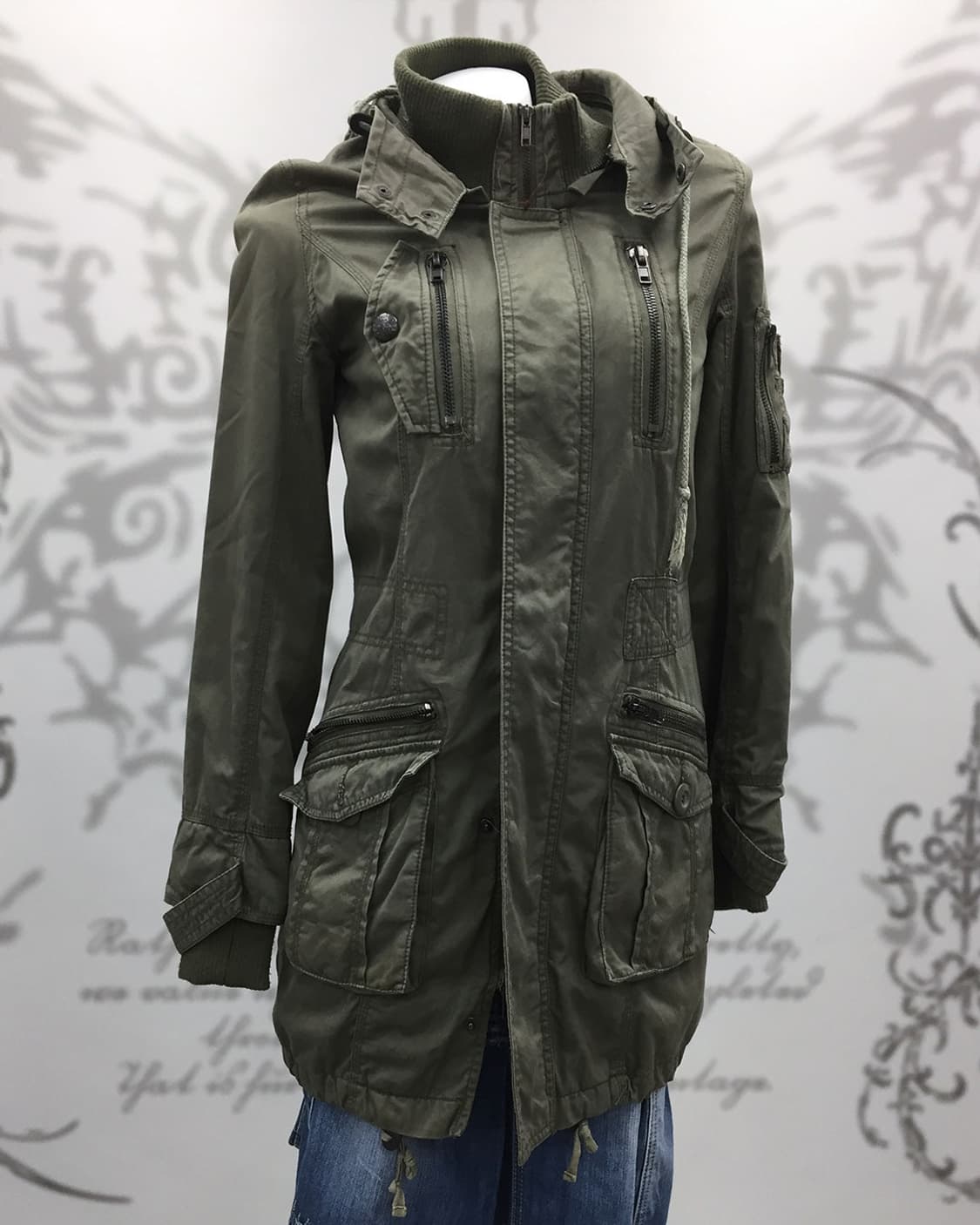 00‘s khaki utility field jacket 상품이미지3