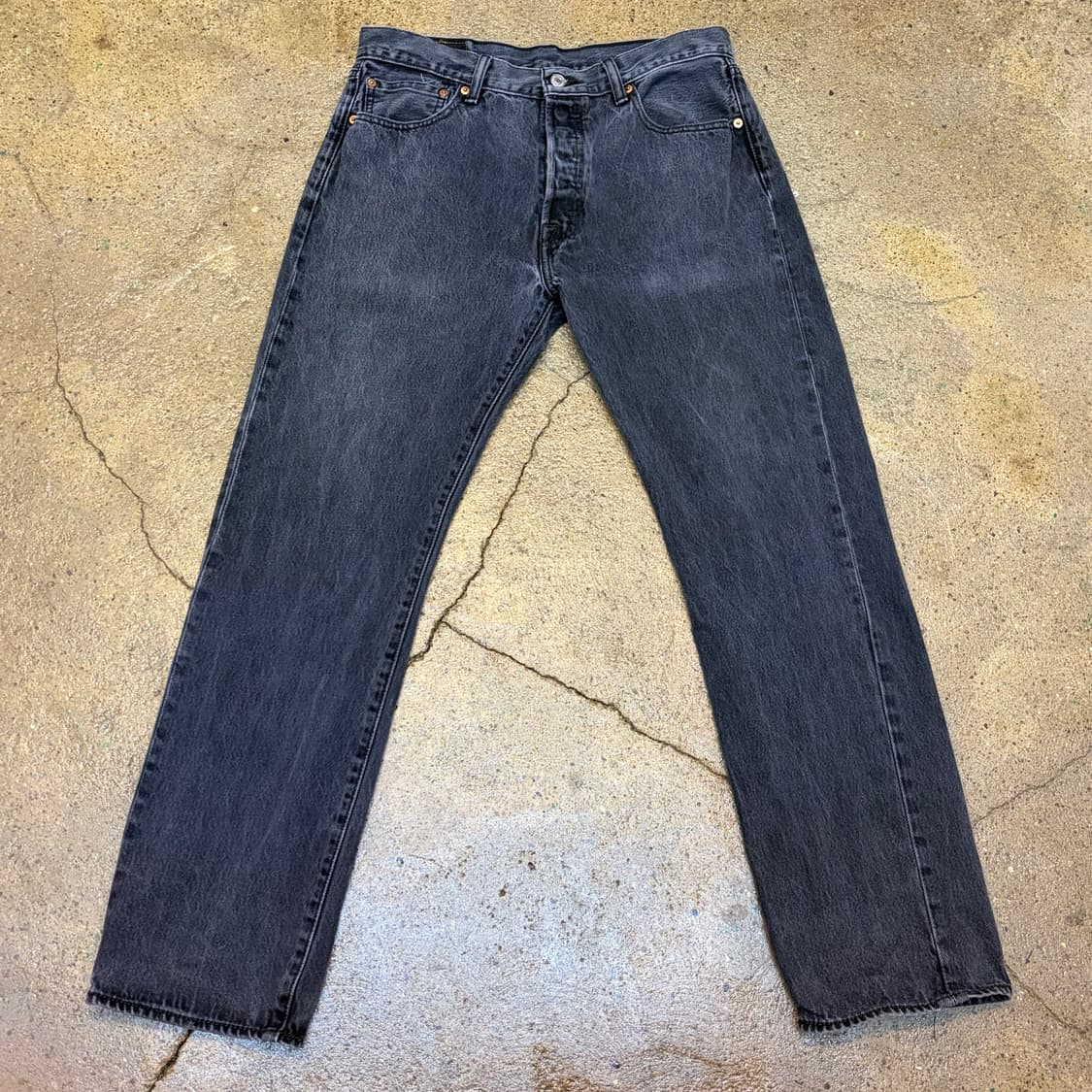 미국 빈티지 리바이스 501 블랙진 청바지 상품이미지1