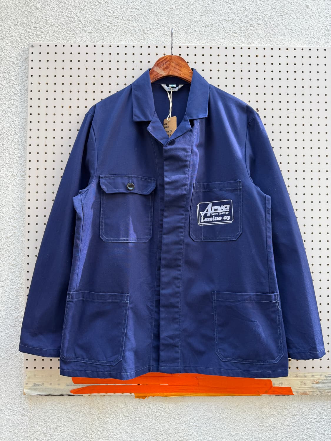 OLD EURO NAVY BLUE EUROPEAN 유로피안 프렌치워크자켓 상품이미지1