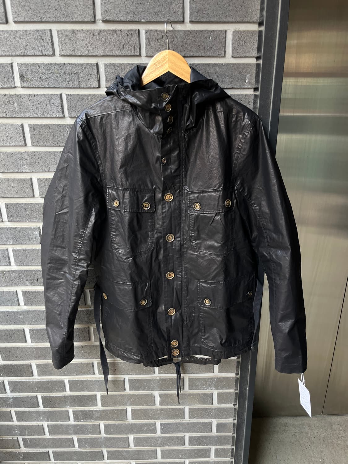 Diesel 디젤 코티드 윈드브레이커 자켓 상품이미지1