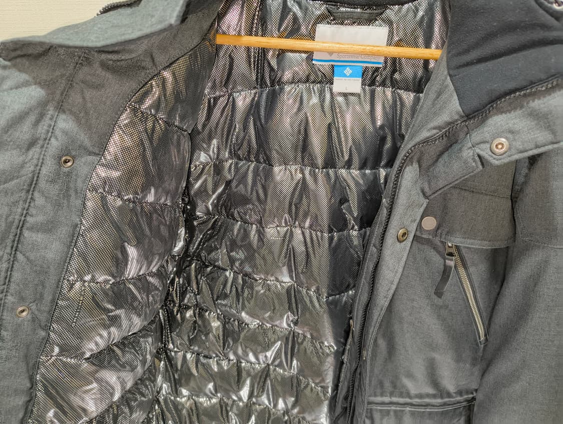 컬럼비아 남성 옴니히트 다운 패딩 L사이즈 상품이미지3