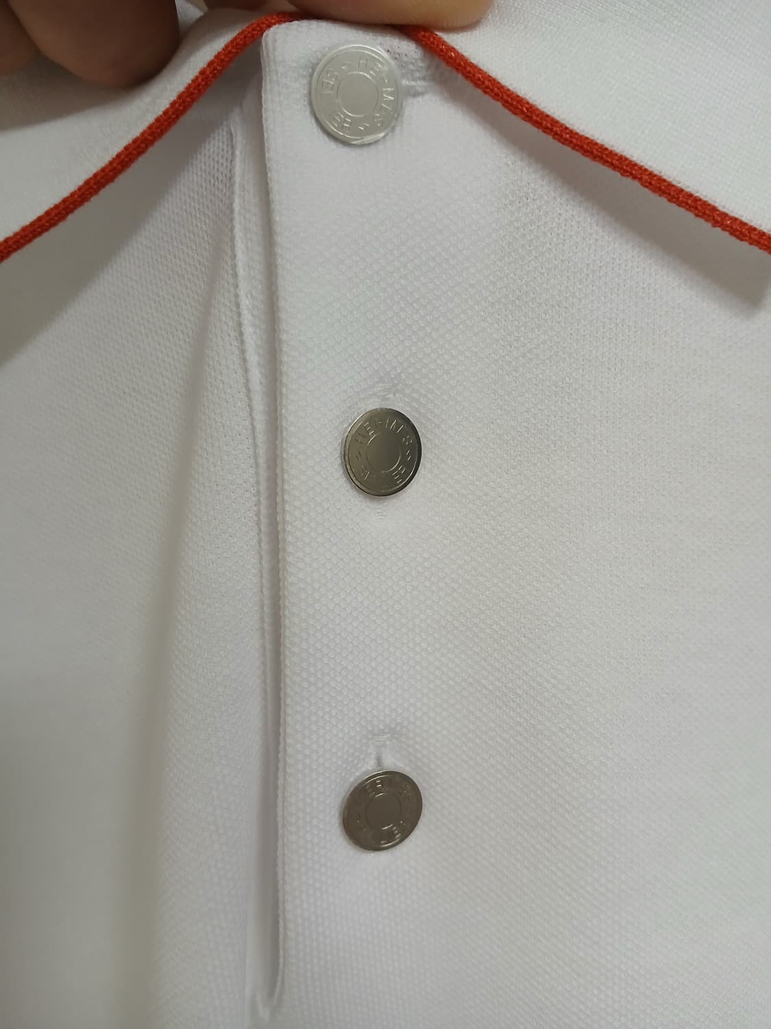 에르메스 / 더블 주 테크니컬 폴로 반팔 카라셔츠 / XL (105) 상품이미지8