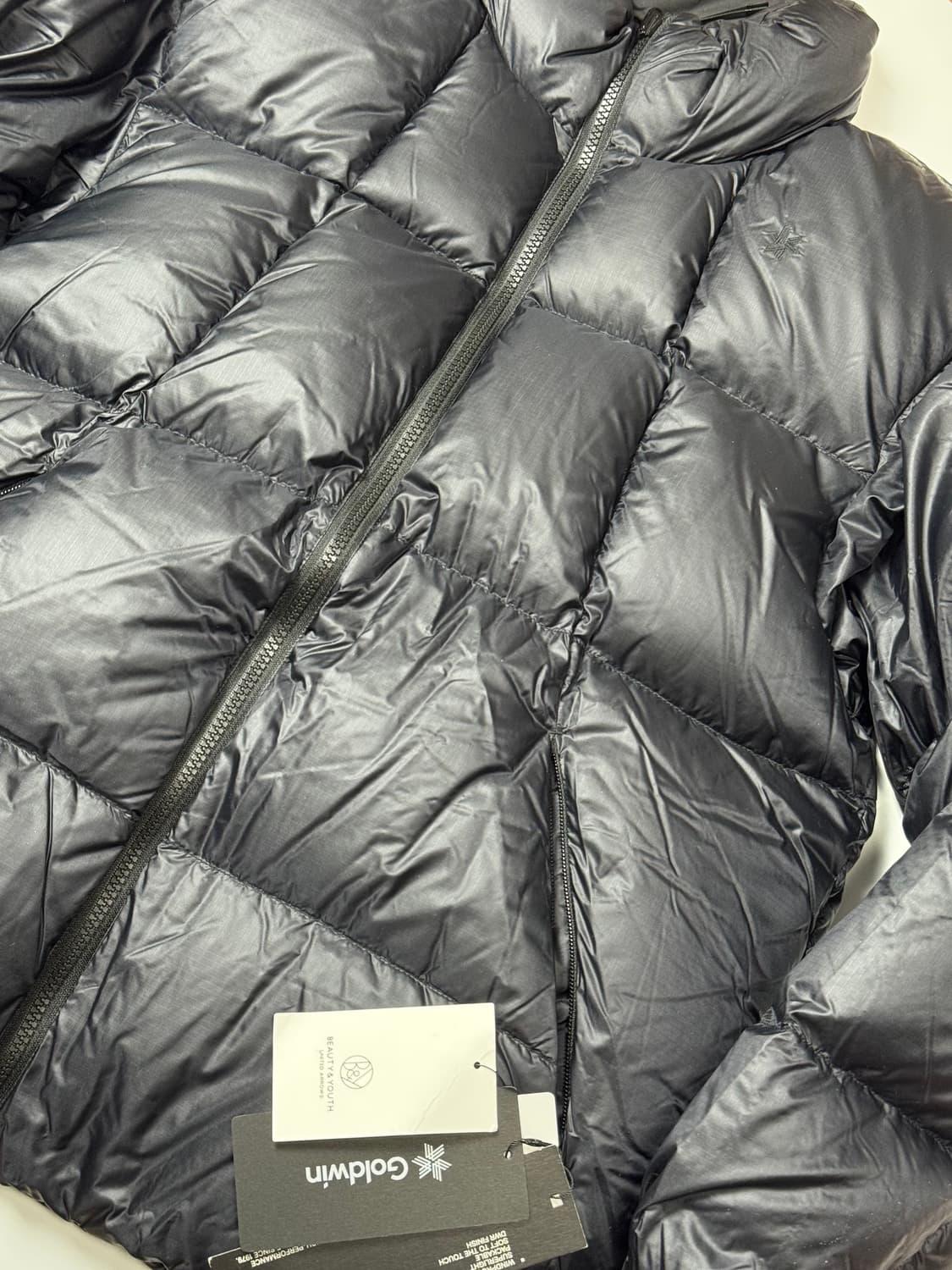 골드윈 X 뷰티앤유스 별주 리버시블 다운 자켓 패딩 2 사이즈 골드윈0 상품이미지1