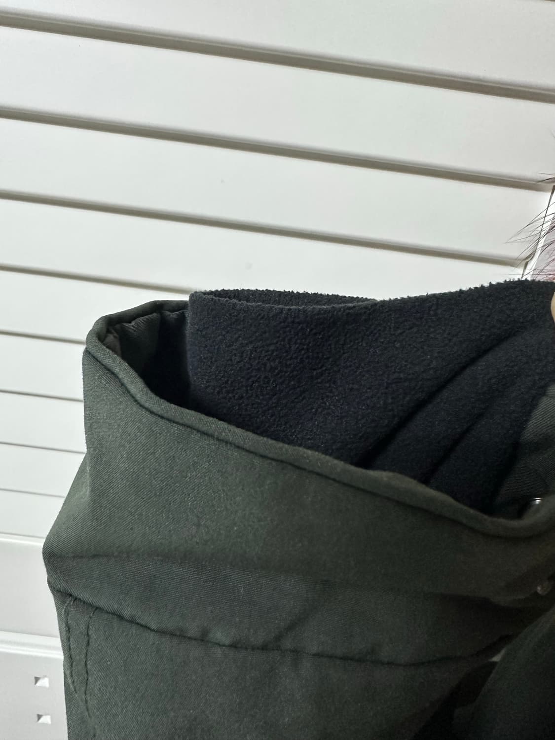 여성용 스케쳐스 롱 구스다운 너구리퍼 모자 롱 패딩 A급 +착샷 있음 상품이미지8