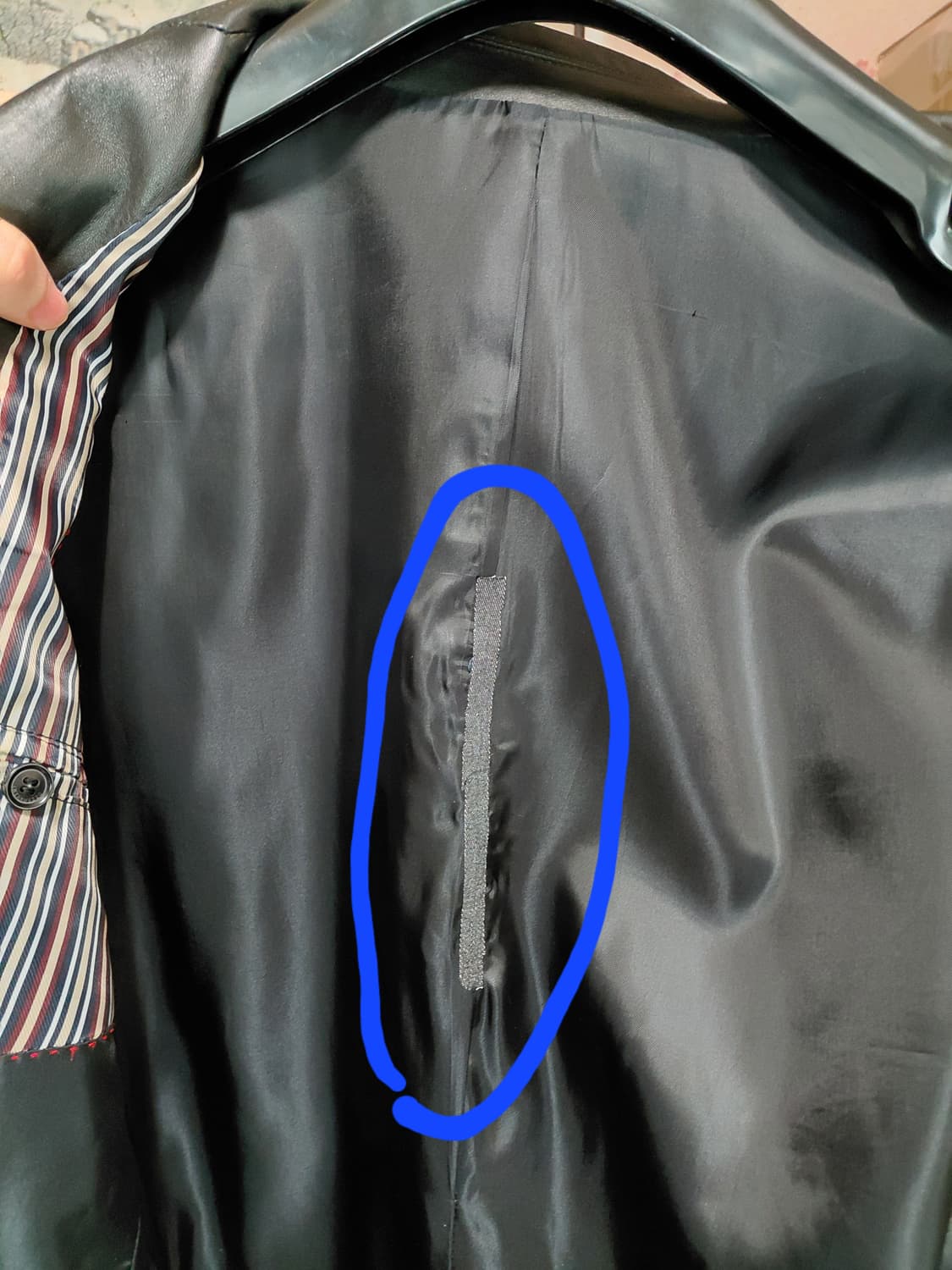 [인터메조]양가죽 자켓 103사이즈 상품이미지10